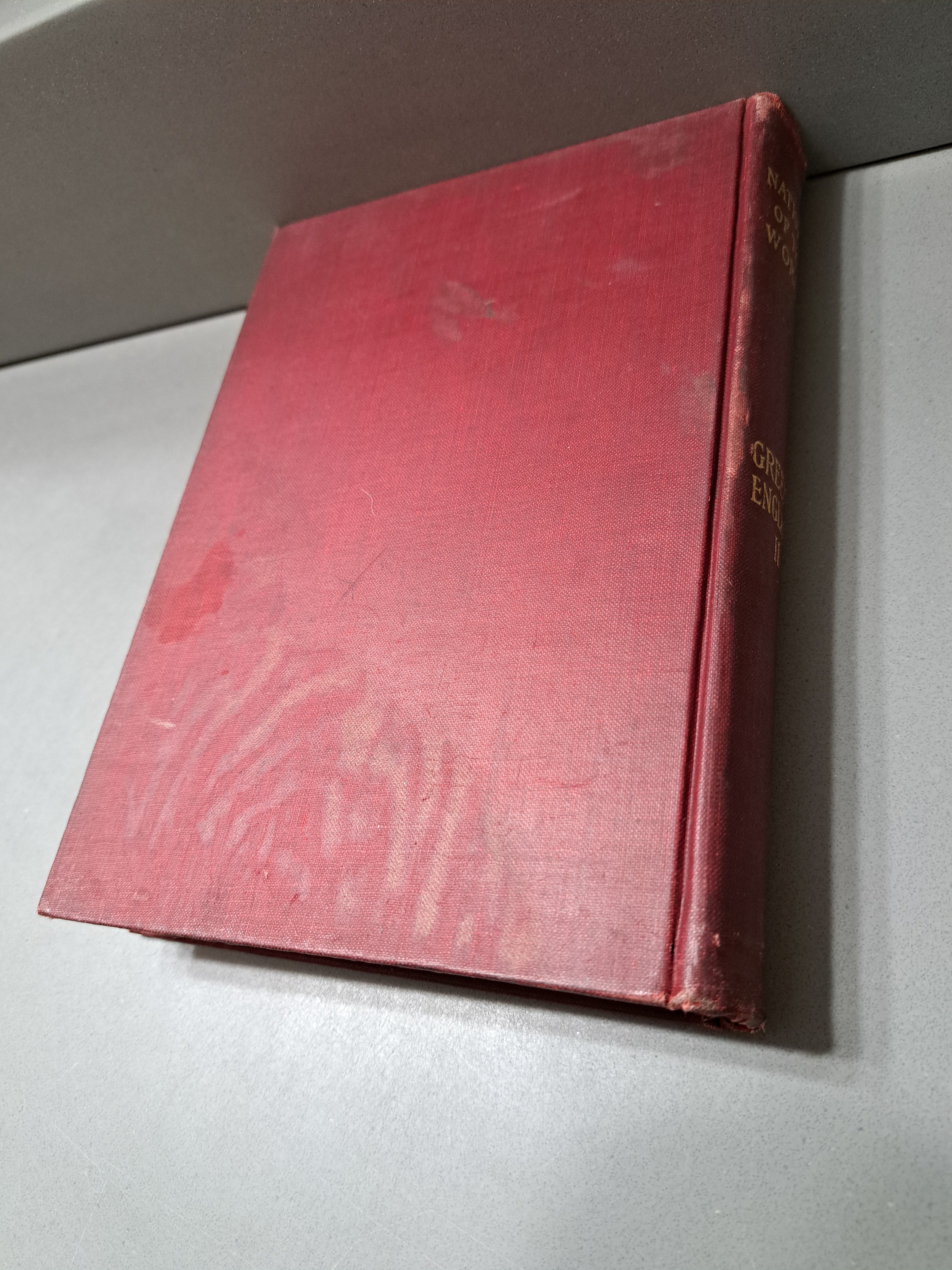 Vintage 1900 Illustrated 'England' Vol II by John Richard Green LLD