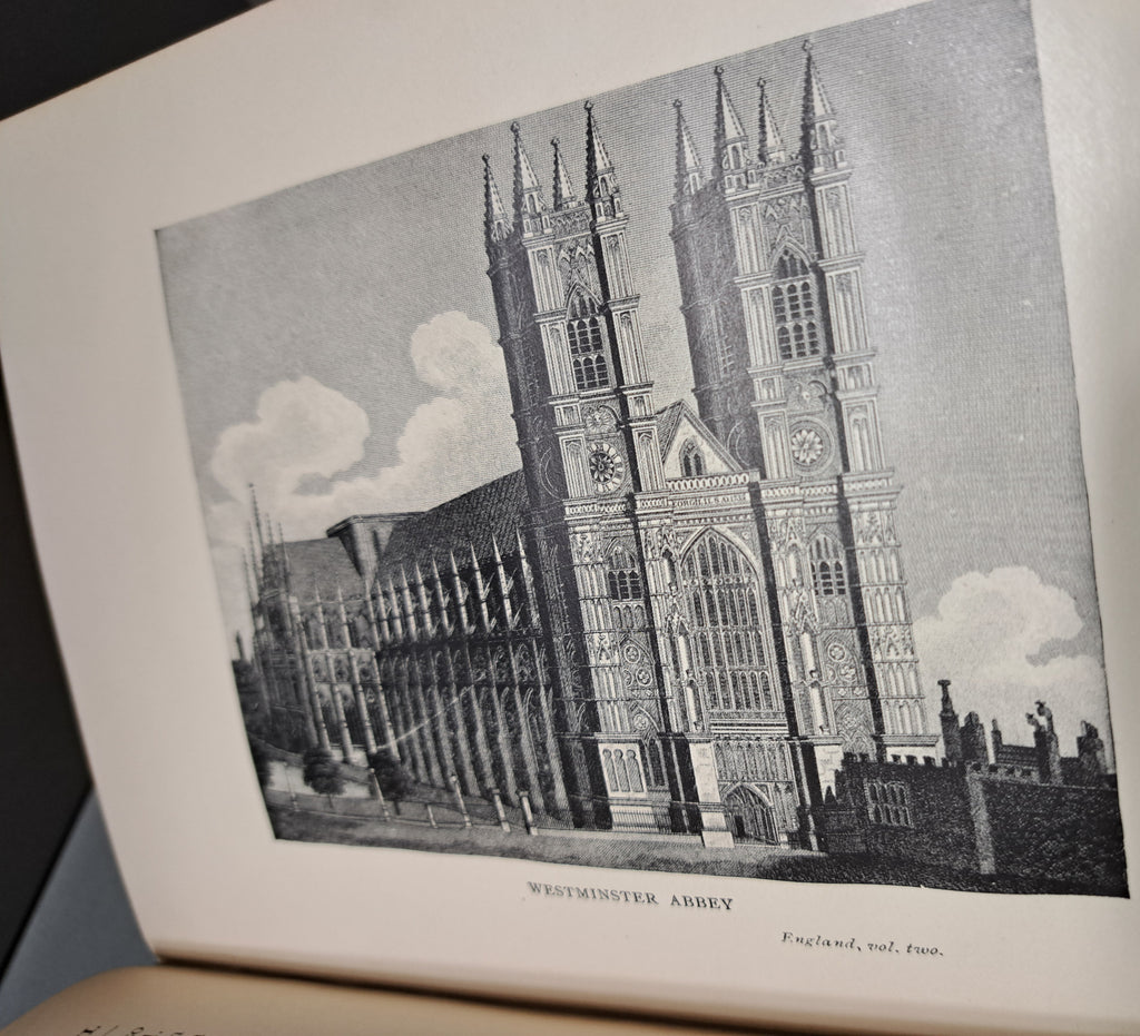 Vintage 1900 Illustrated 'England' Vol II by John Richard Green LLD