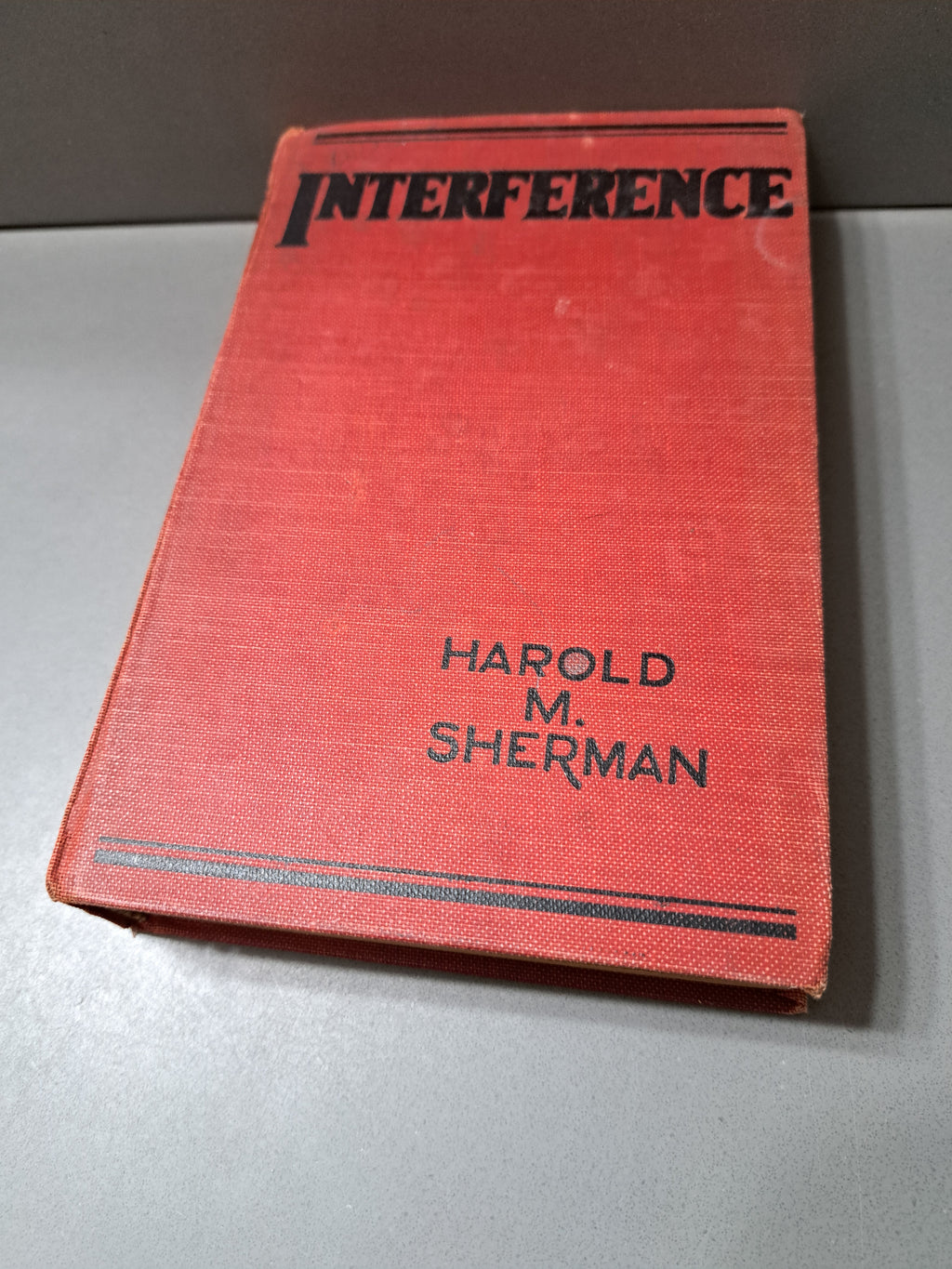 Vintage 1932 Interference by Harold M Sherman