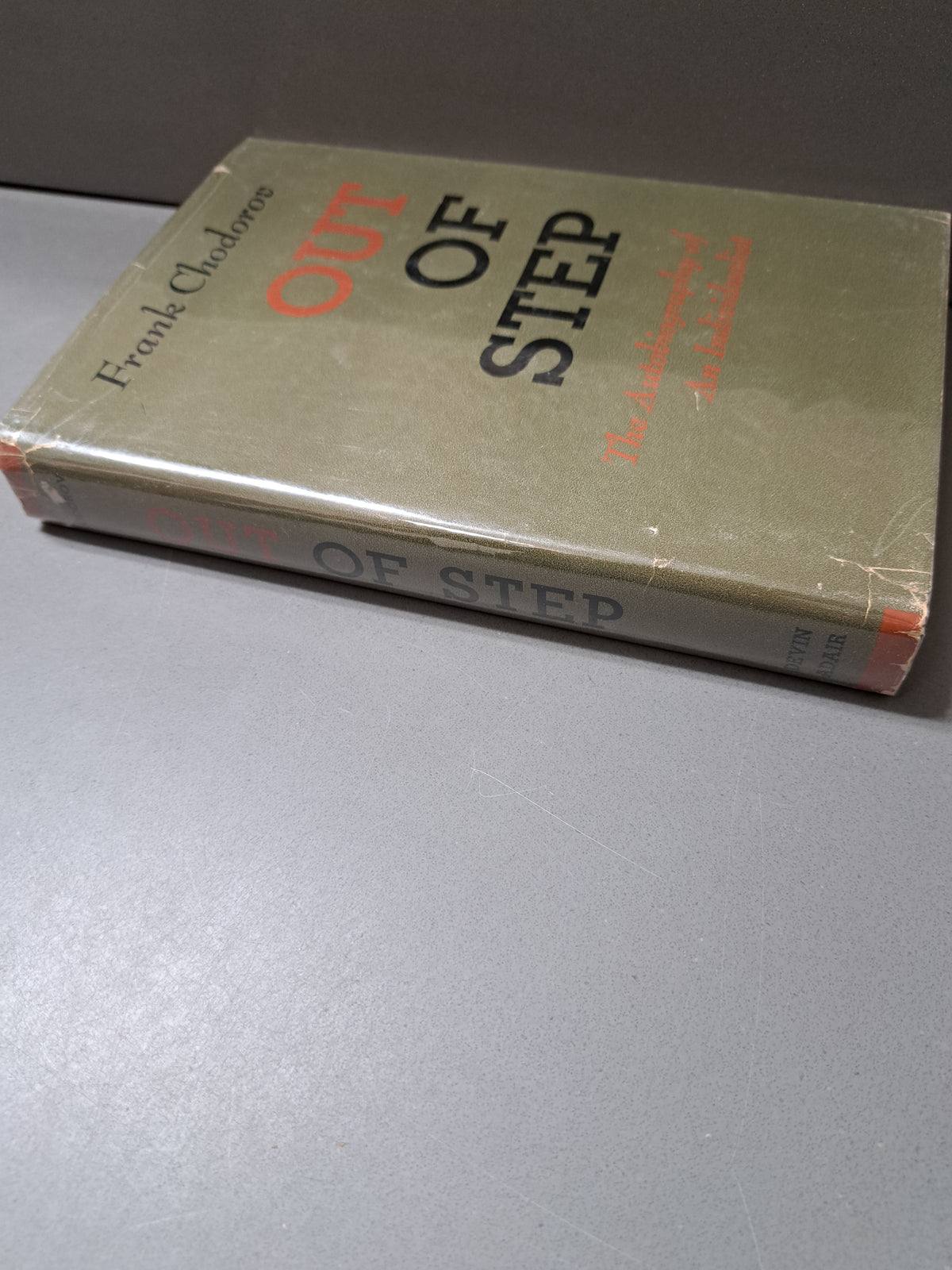 Vintage 1962 Out of Step: The Autobiography of an Individualist by Frank Chodorov