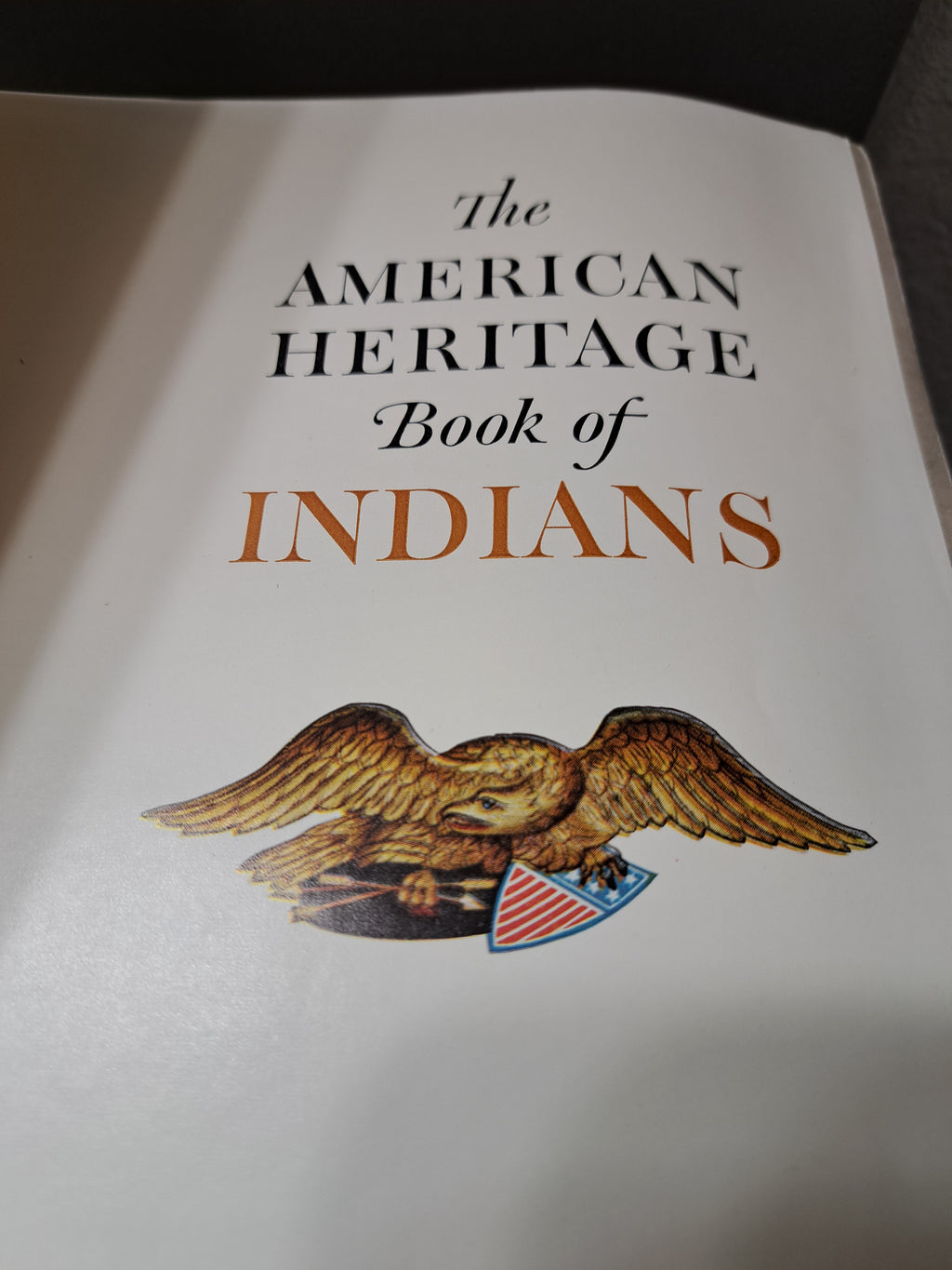 Vintage 1961 The American Heritage Book of Indians
