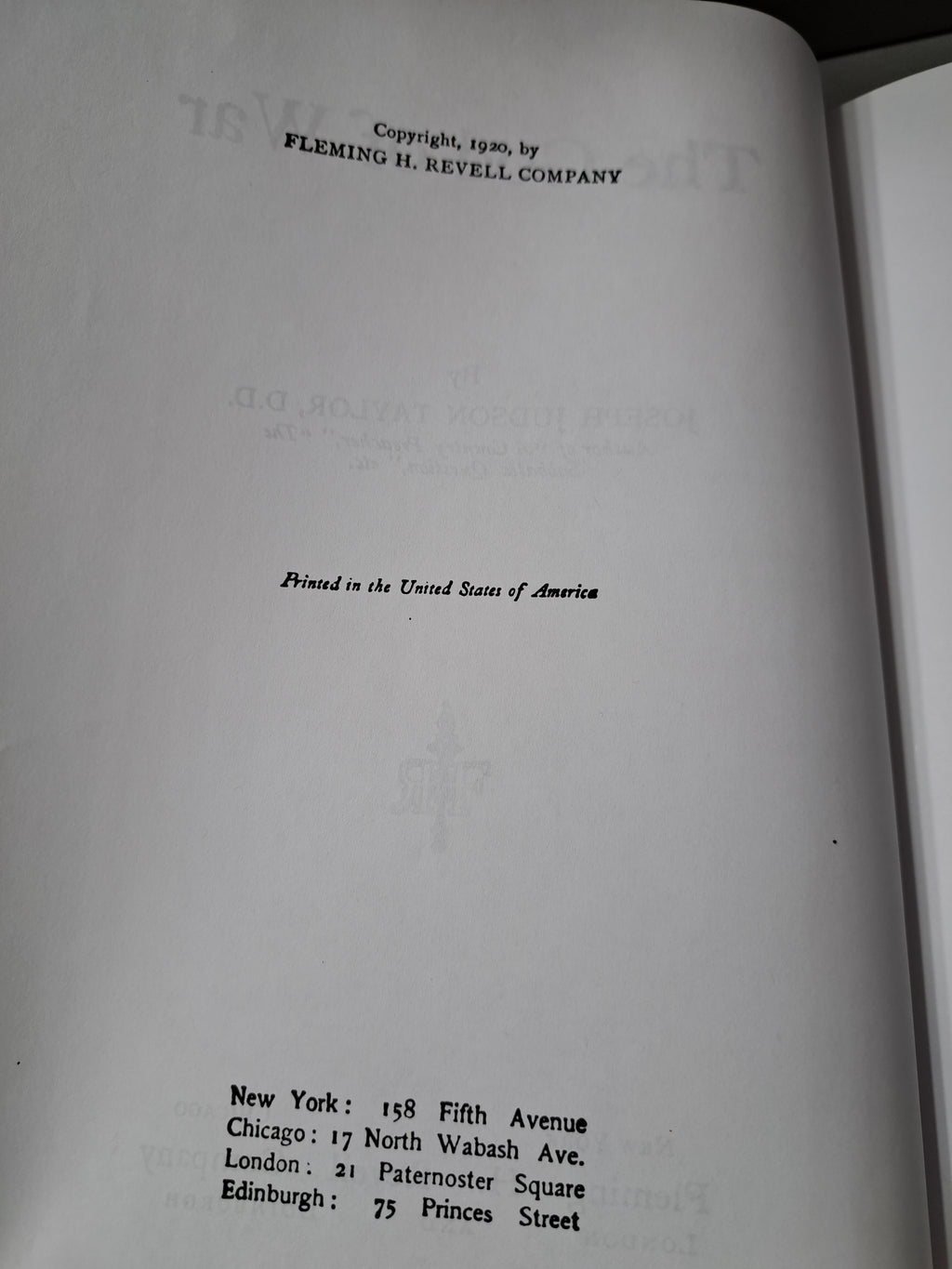 The God of War by Joseph Judson Taylor