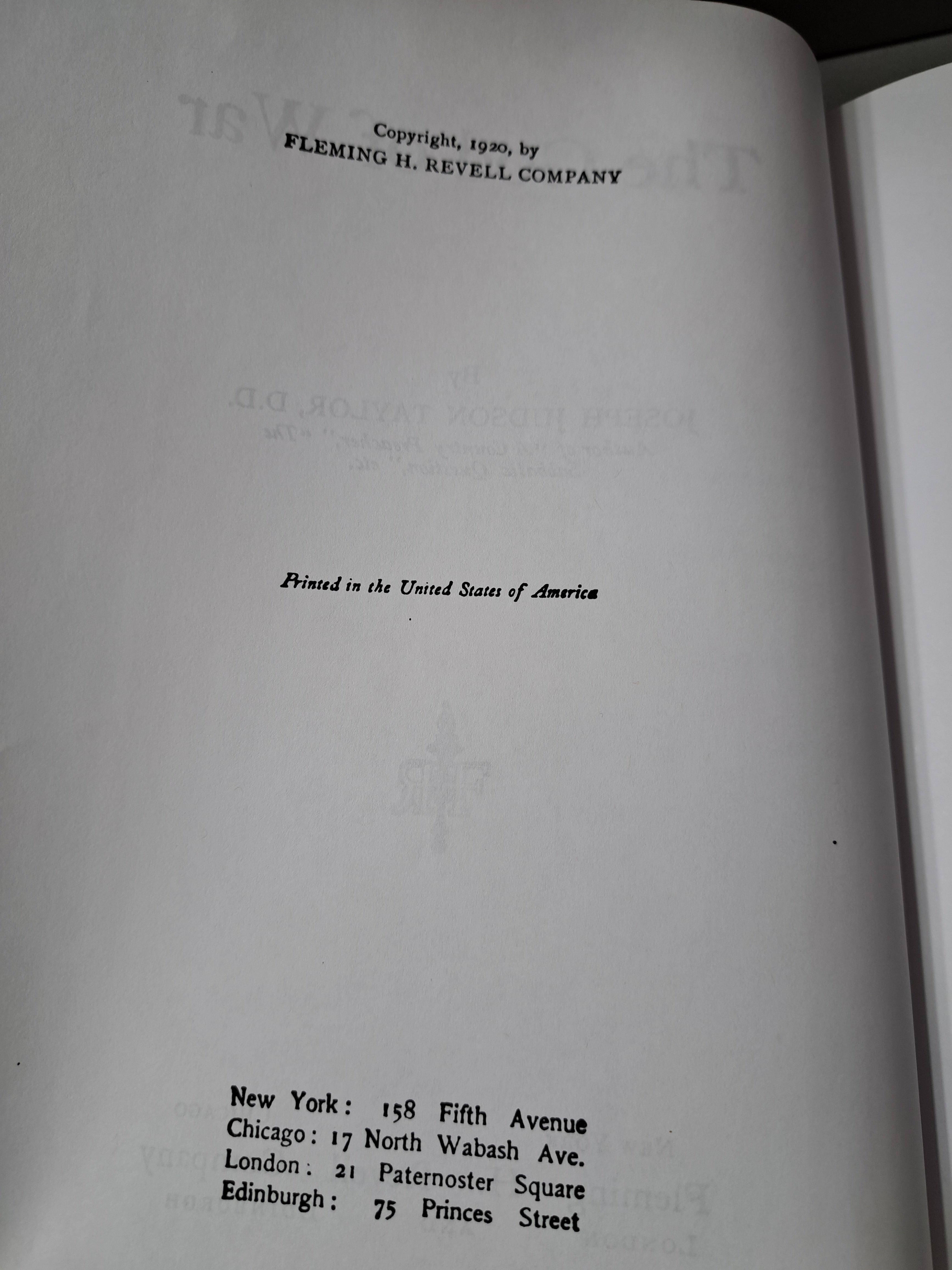 The God of War by Joseph Judson Taylor