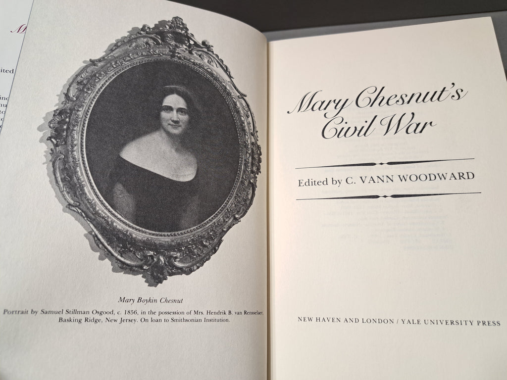 Vintage Mary Chesnut's Civil War edited by C Vann Woodward