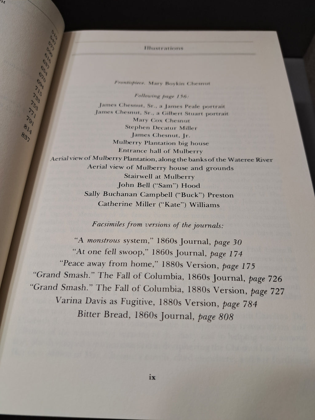 Vintage Mary Chesnut's Civil War edited by C Vann Woodward