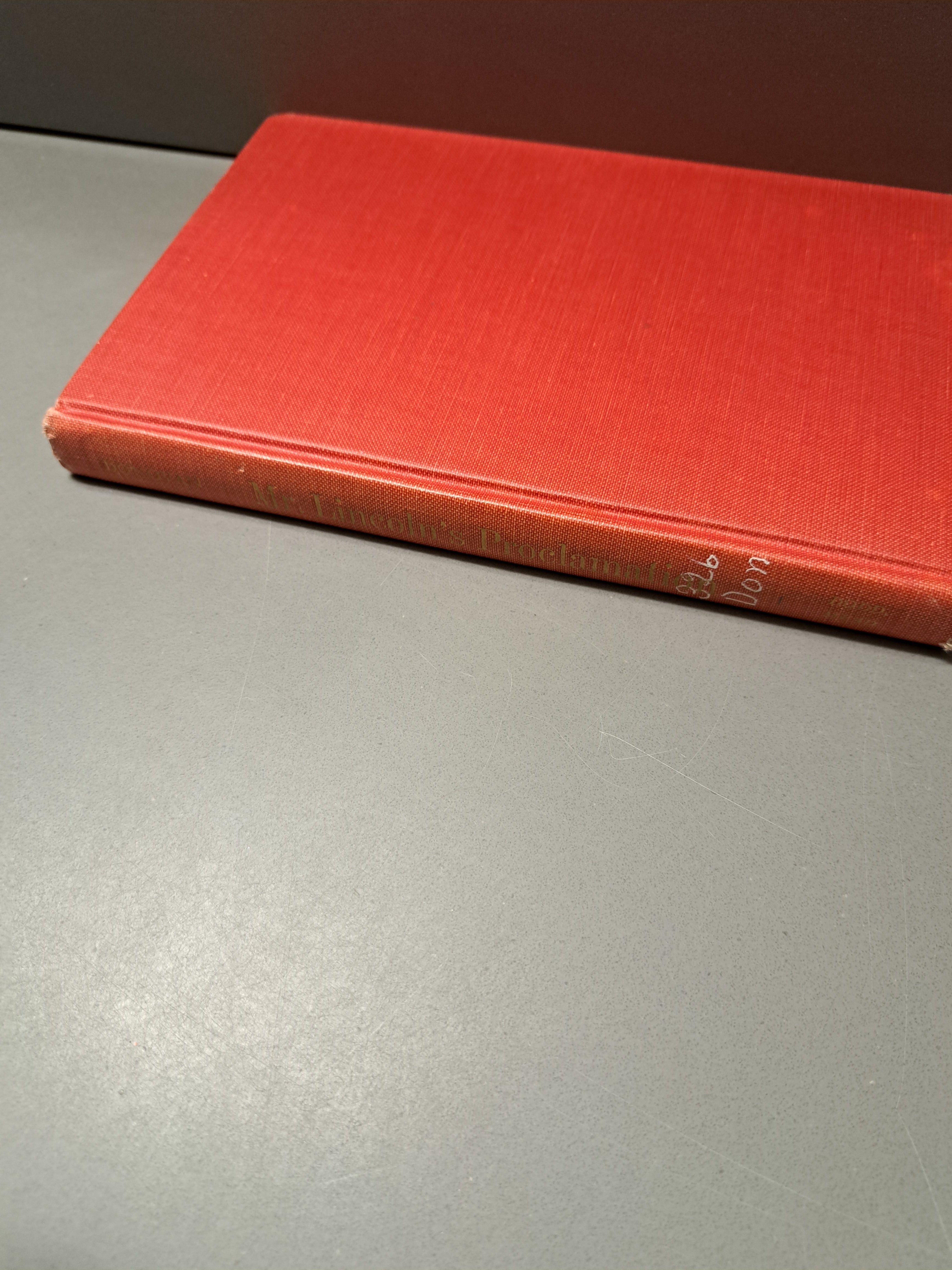 Vintage 1964 Mr Lincoln's Proclamation: The Story of the Emancipation Proclamation