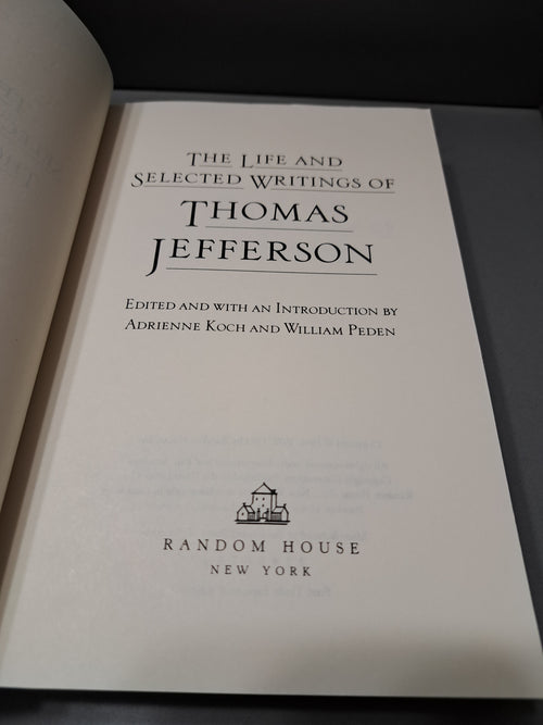 1993 edition of The Life and Selected Writings of Thomas Jefferson