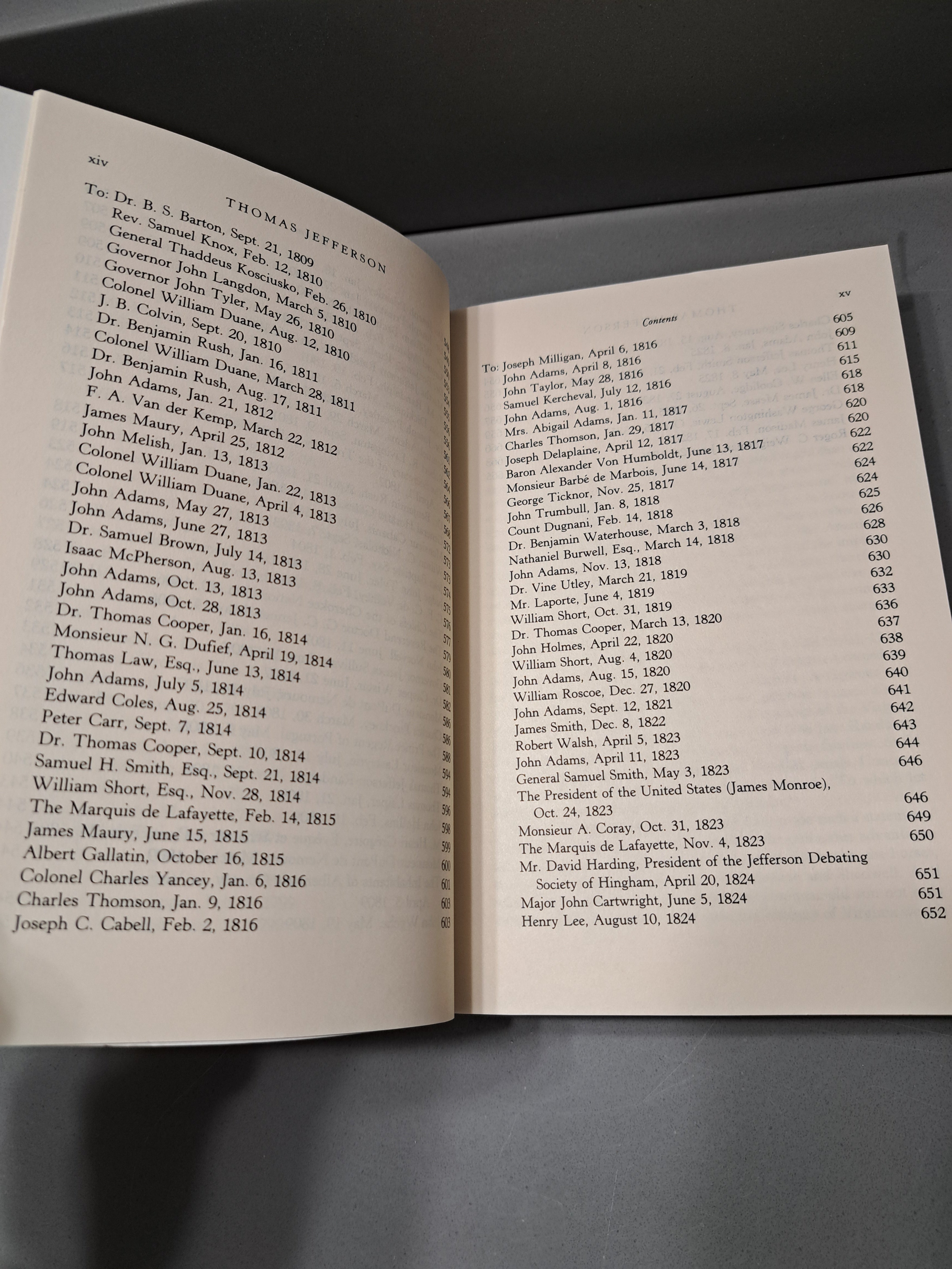 1993 edition of The Life and Selected Writings of Thomas Jefferson