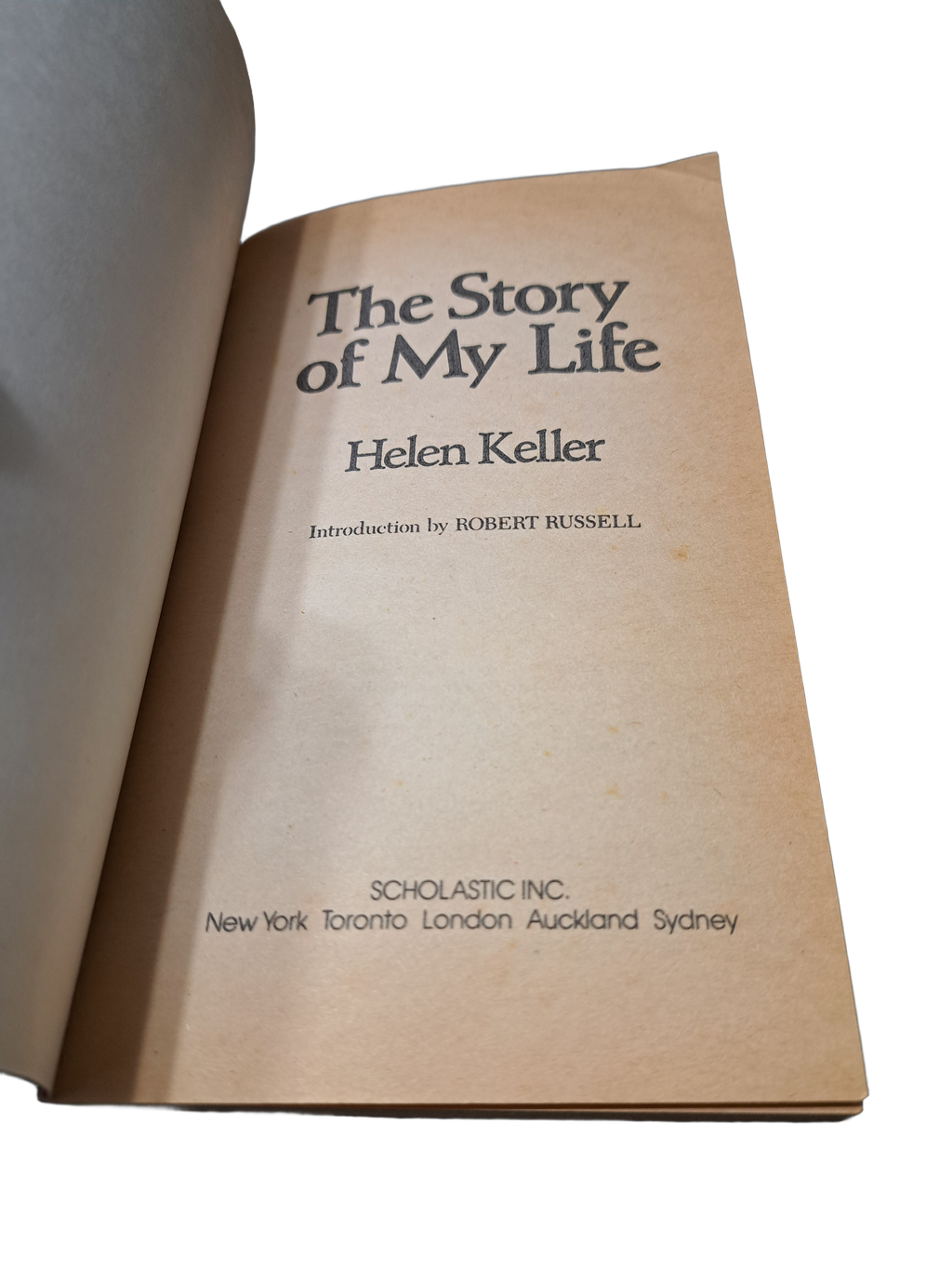 Vintage 1967 The Story of My Life by Helen Keller