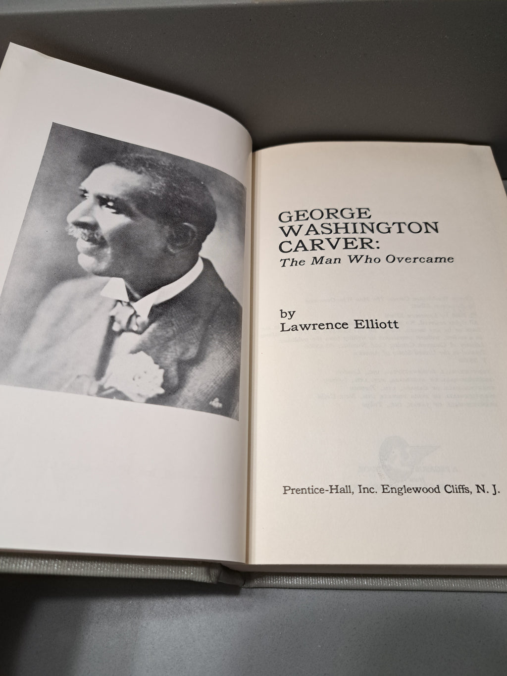 Vintage 1966 George Washington Carver: The Man Who Overcame by Lawrence Elliott