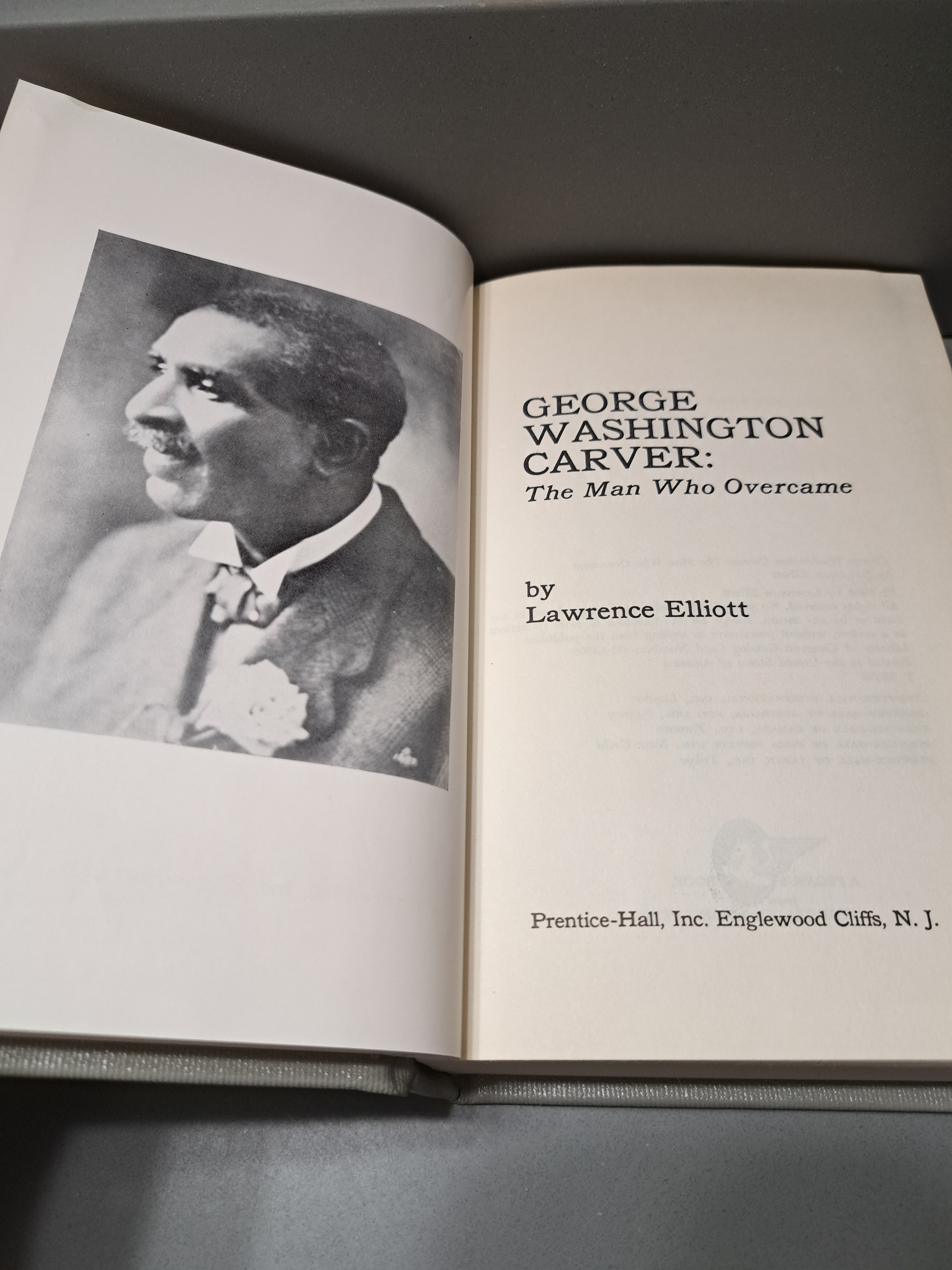 Vintage 1966 George Washington Carver: The Man Who Overcame by Lawrence Elliott