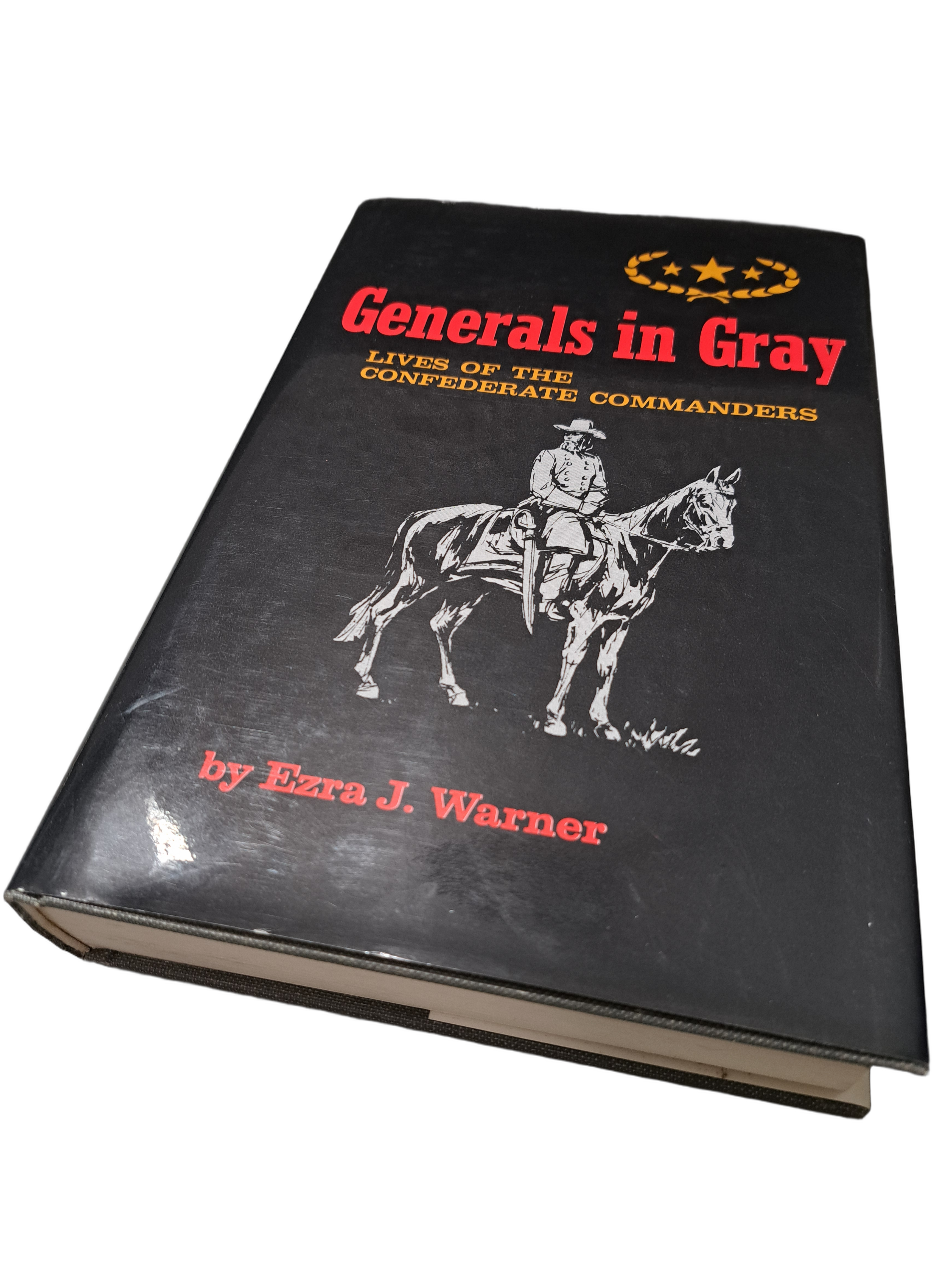 Vintage 1988 Generals in Gray: Lives of the Confederate Commanders by Ezra J Warner