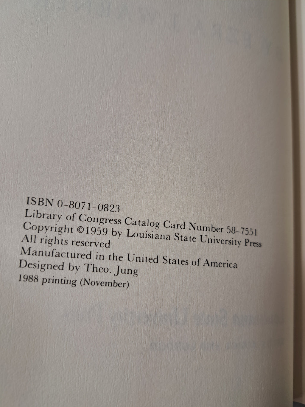 Vintage 1988 Generals in Gray: Lives of the Confederate Commanders by Ezra J Warner