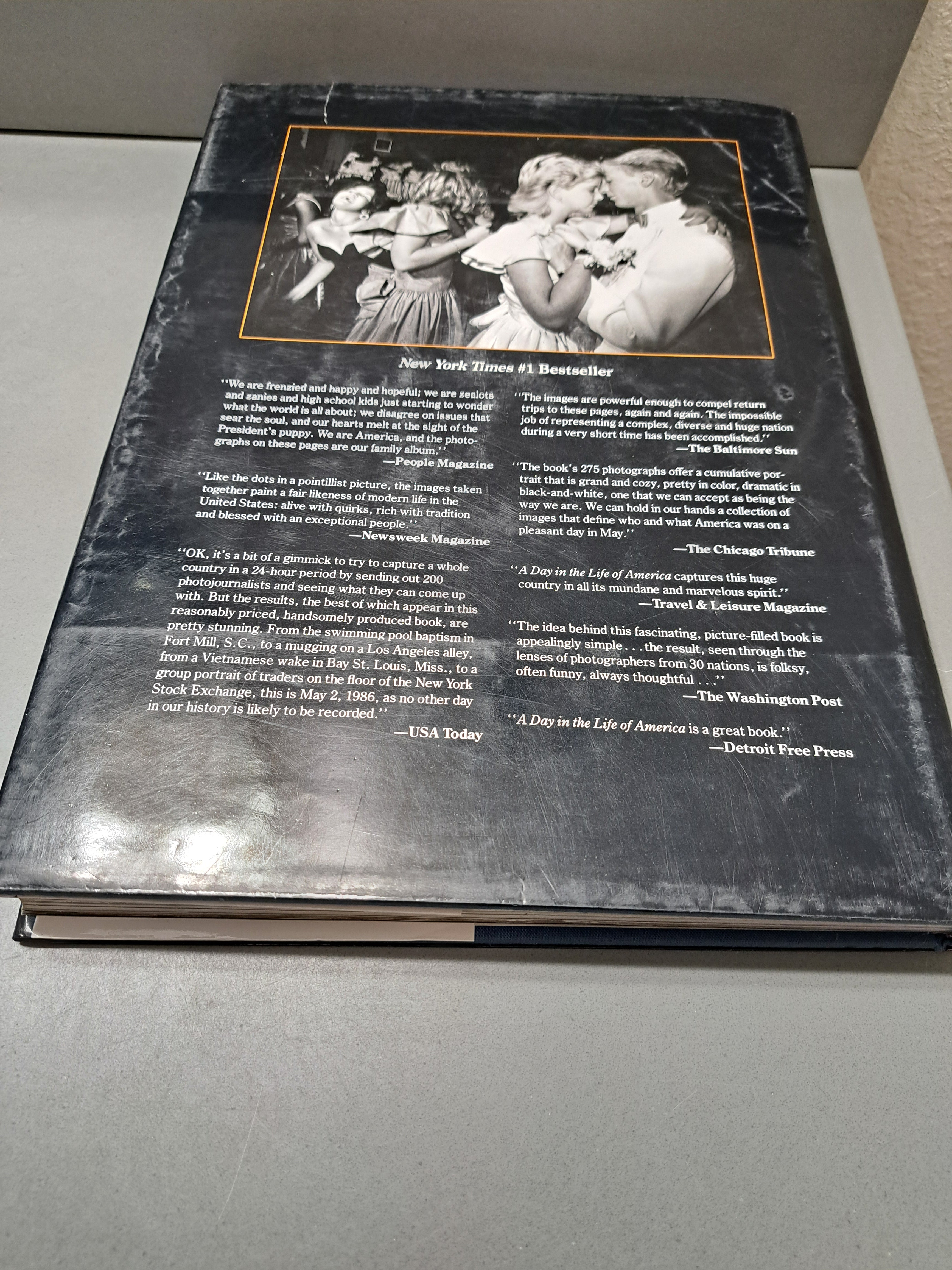 First edition/large hardcover of A Day in the Life of American by David Cohen & Rick Smolan