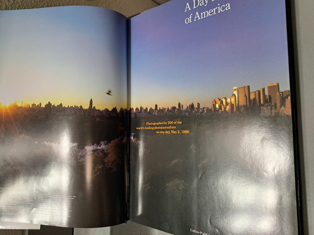 First edition/large hardcover of A Day in the Life of American by David Cohen & Rick Smolan