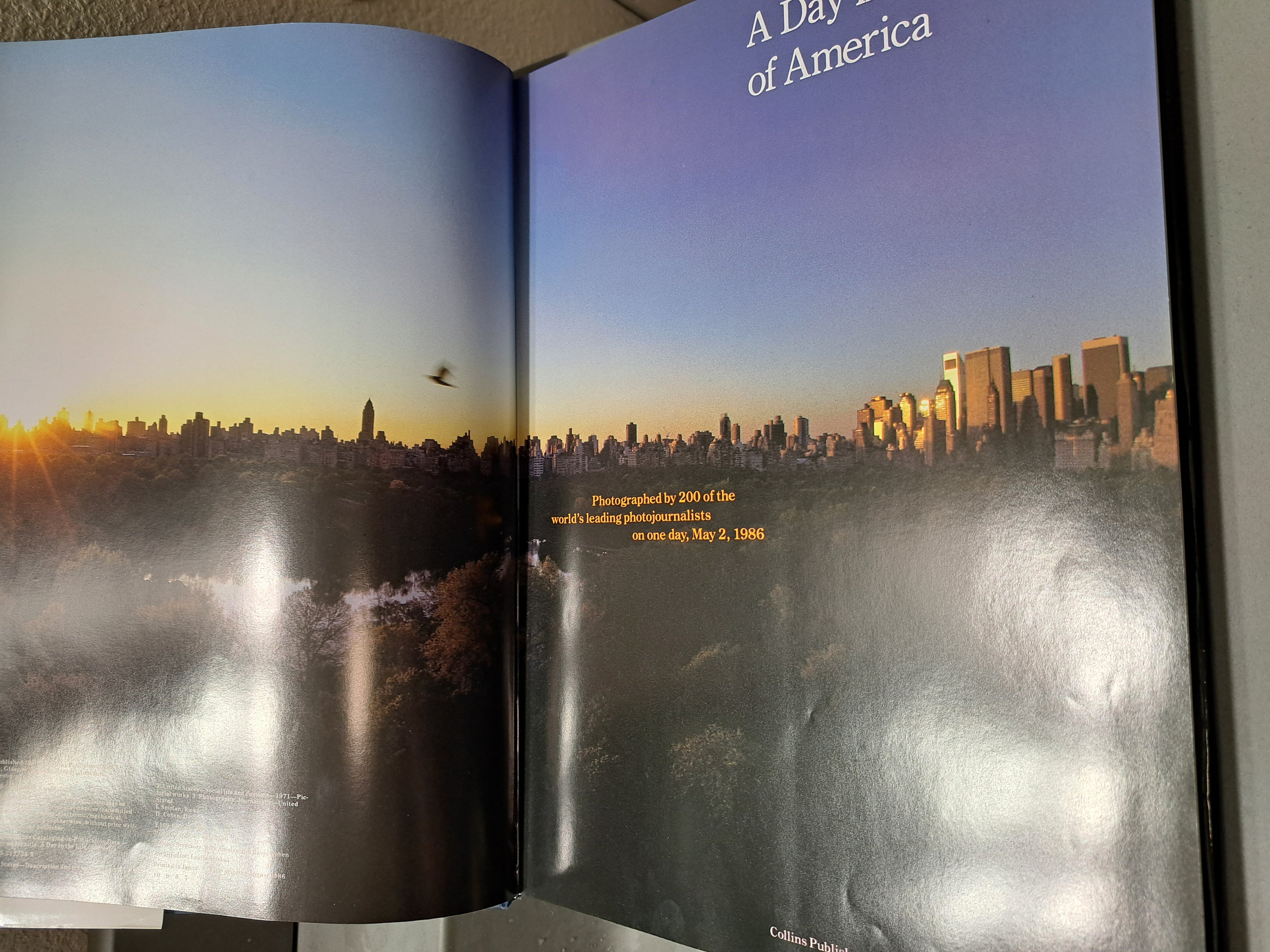 First edition/large hardcover of A Day in the Life of American by David Cohen & Rick Smolan