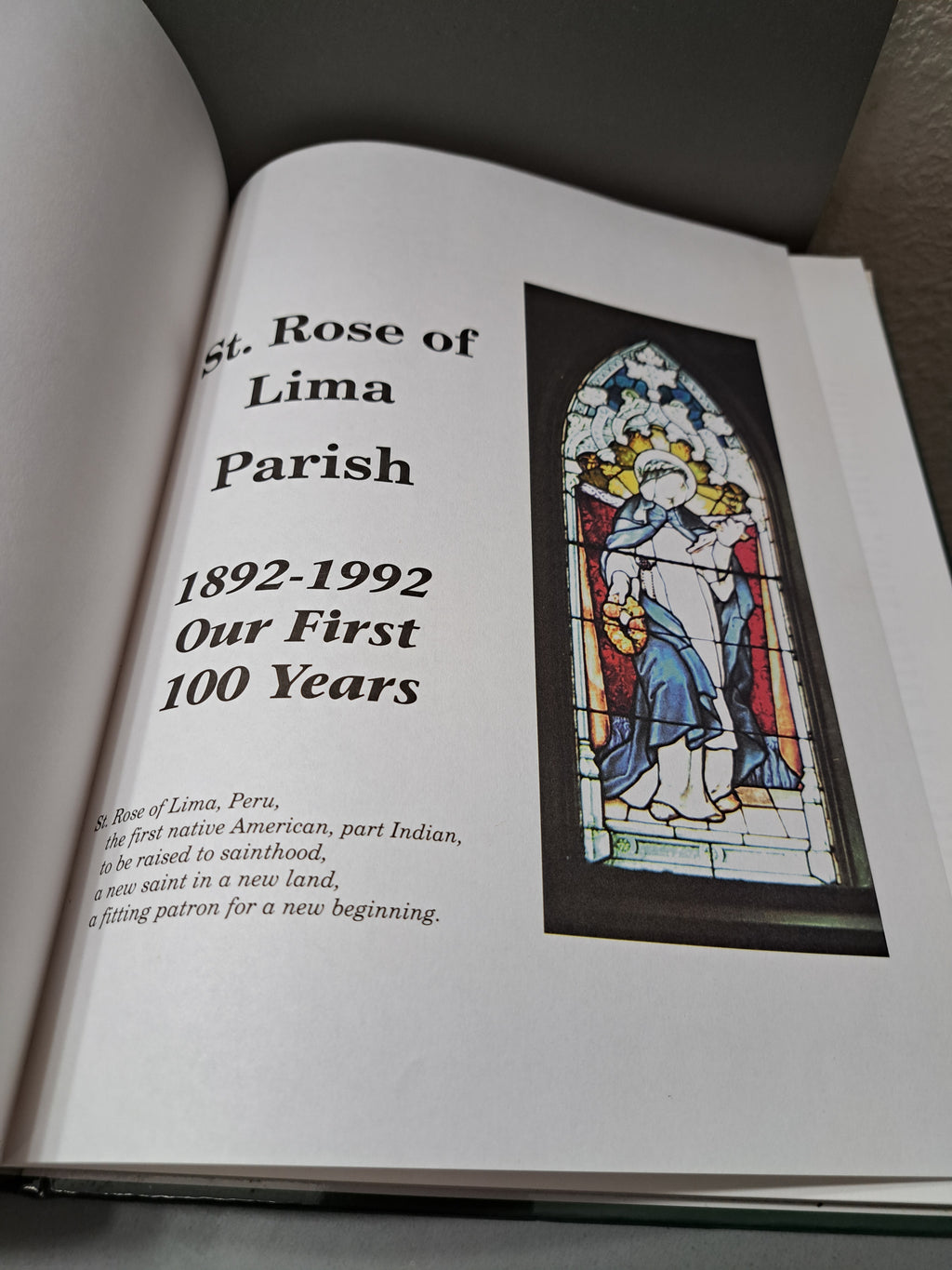 Vintage 1993 St. Rose of Lima Quincy, Illinois by Katheryn Ullmen