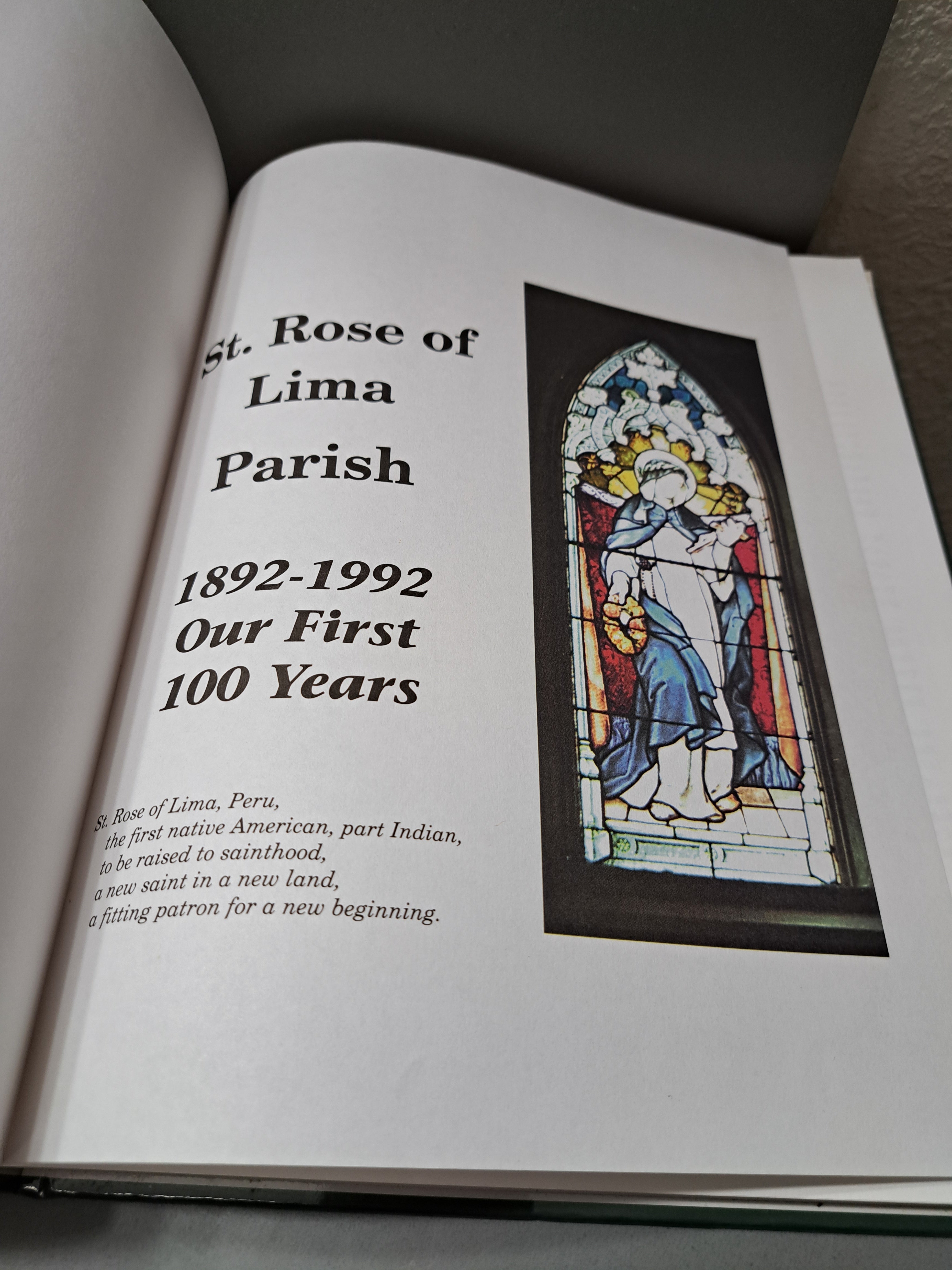 Vintage 1993 St. Rose of Lima Quincy, Illinois by Katheryn Ullmen