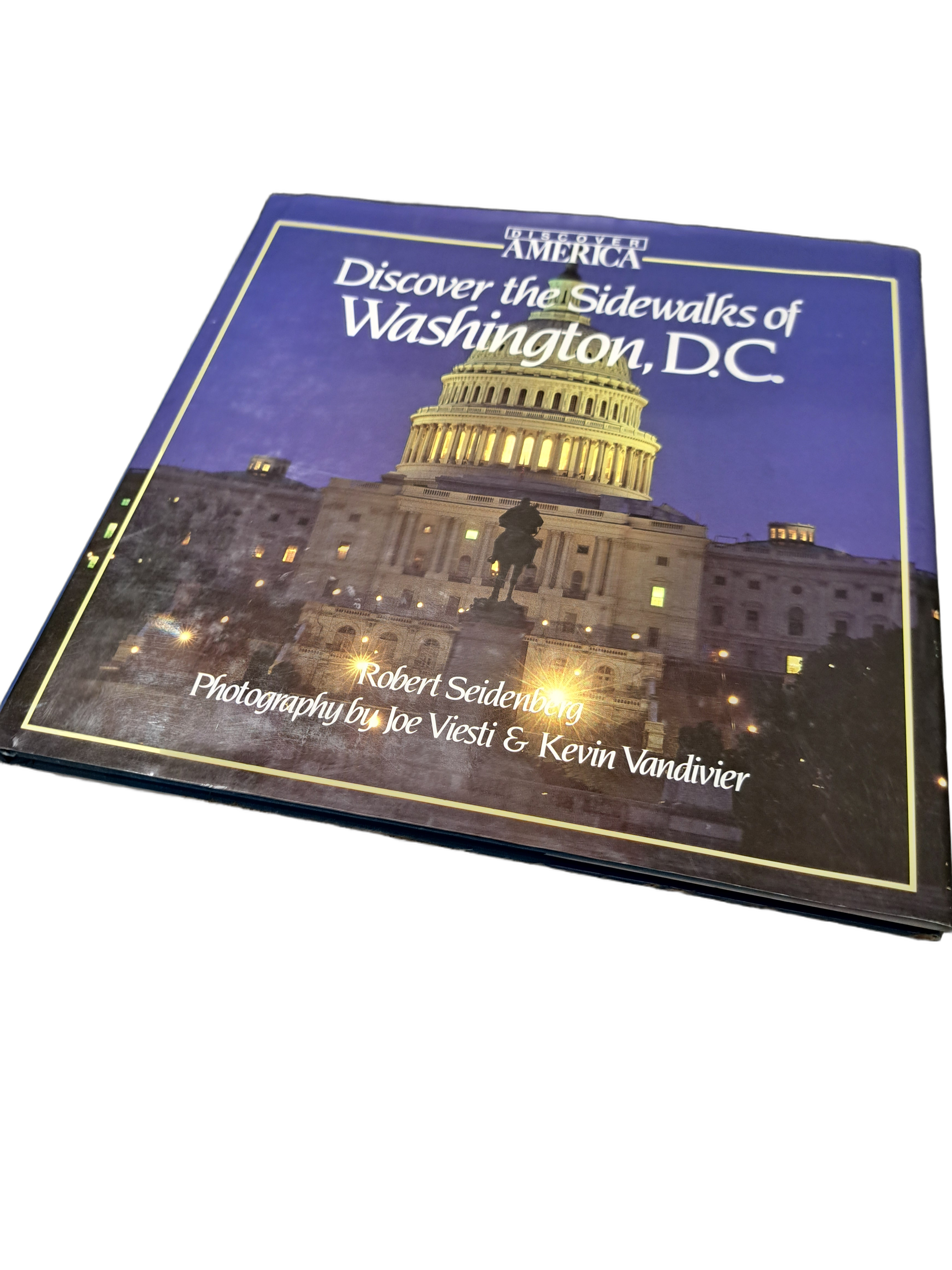 Vintage 1989 Discover America: Discover the Sidewalks of Washington, D.C.