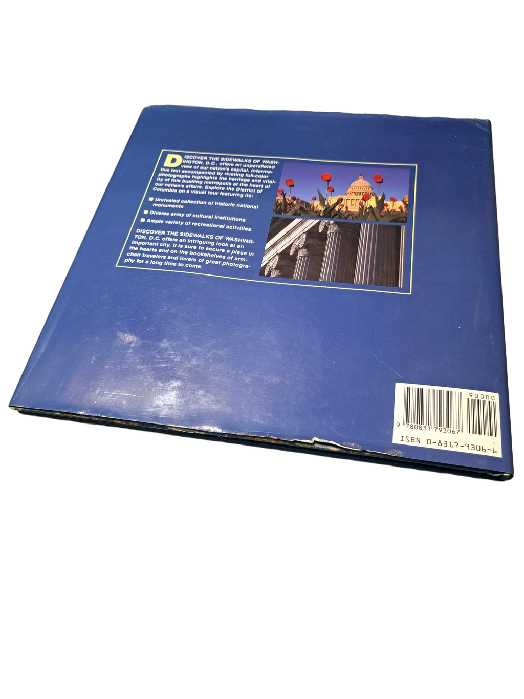 Vintage 1989 Discover America: Discover the Sidewalks of Washington, D.C.