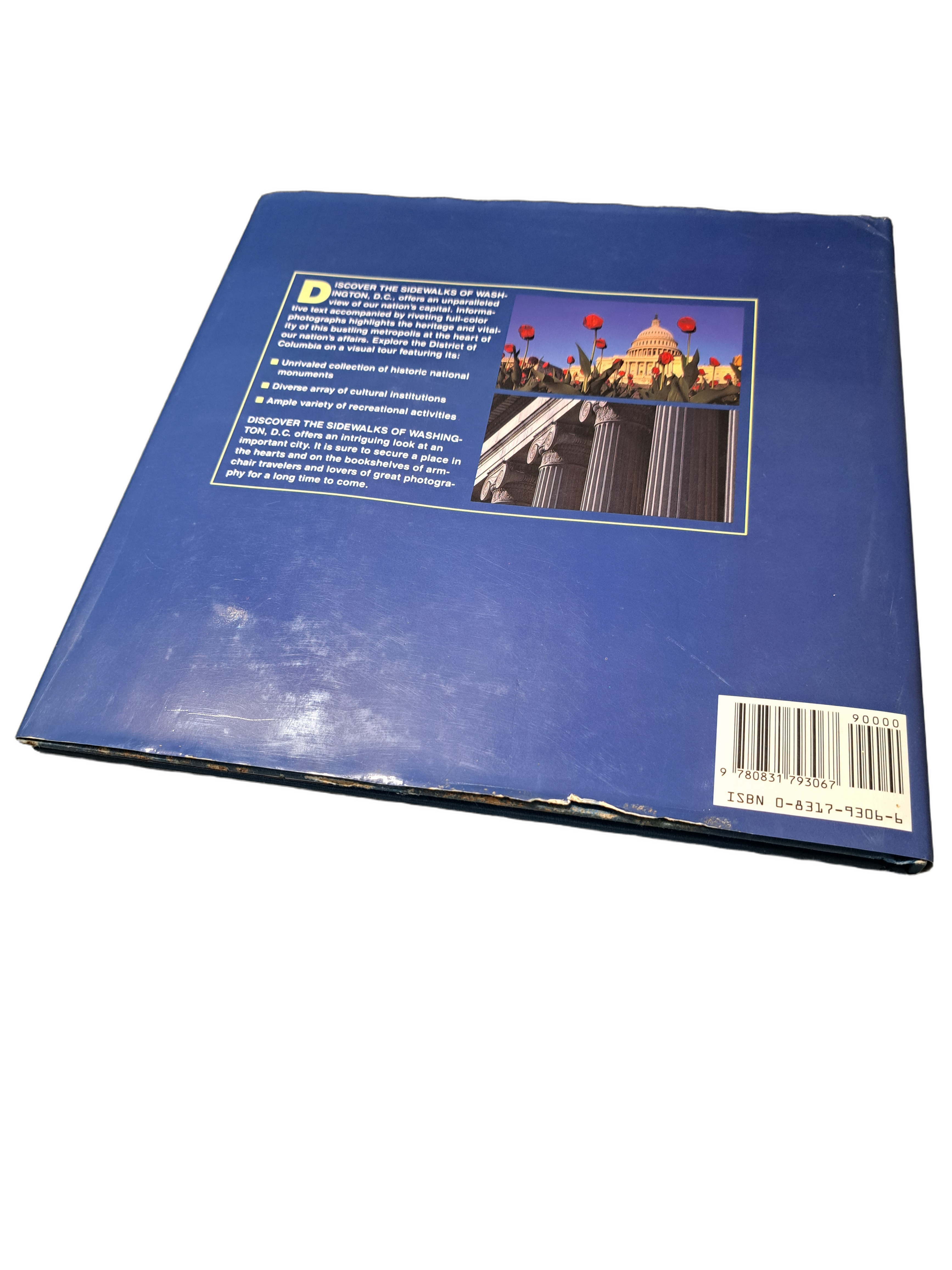 Vintage 1989 Discover America: Discover the Sidewalks of Washington, D.C.