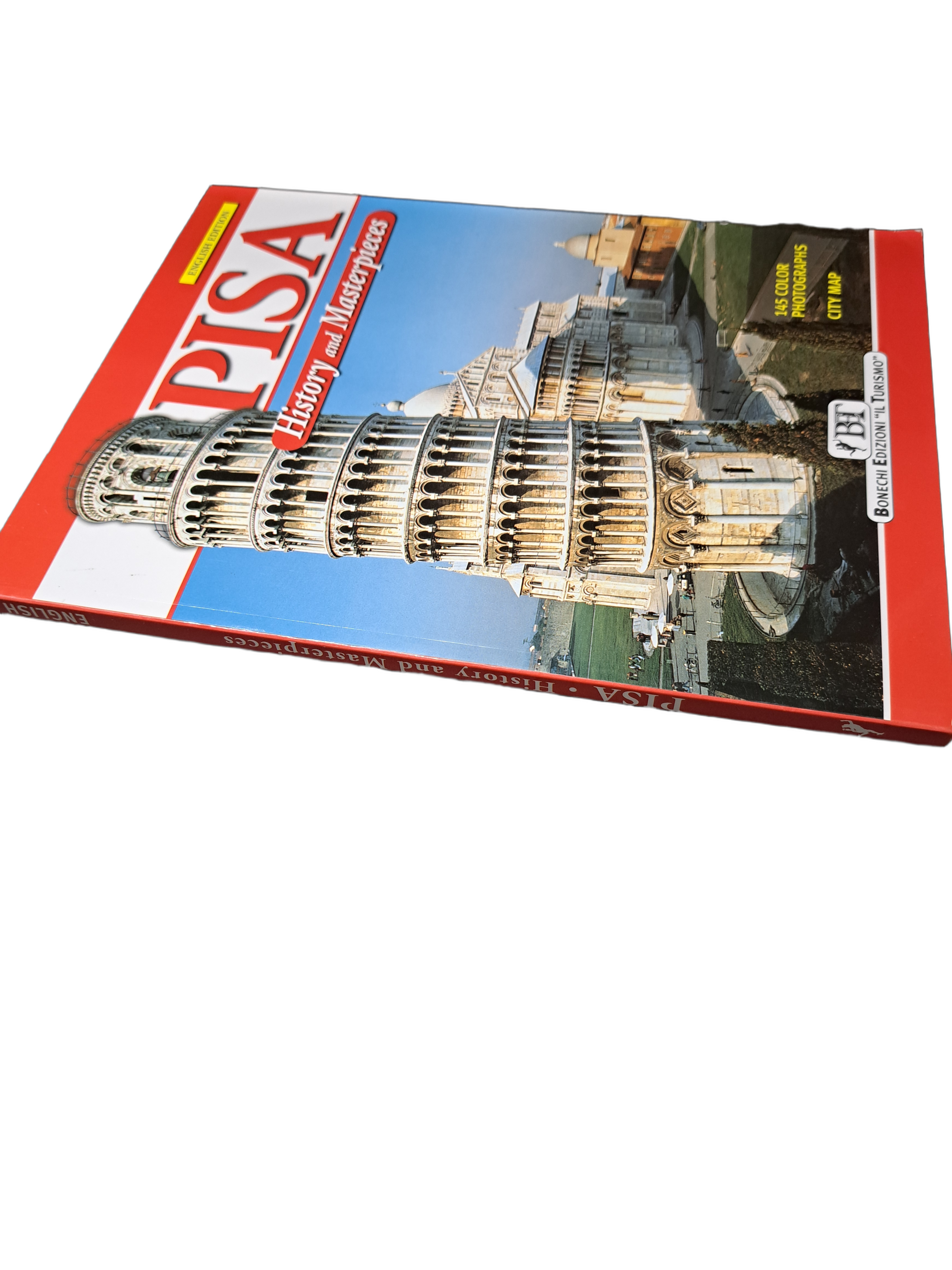 Pisa: History and Masterpieces. 145 color photographs, city map
