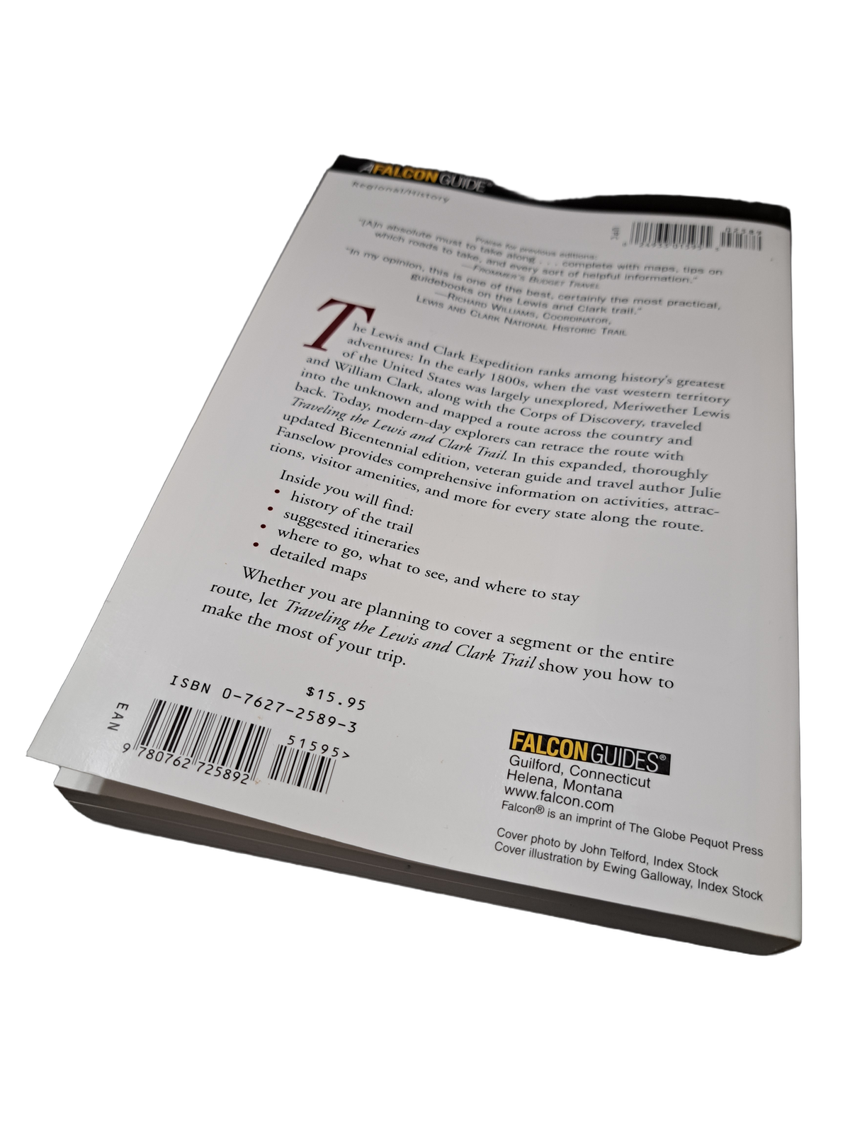 Traveling the Lewis and Clark Trail, Bicentennial Edition, A Falcon Guide