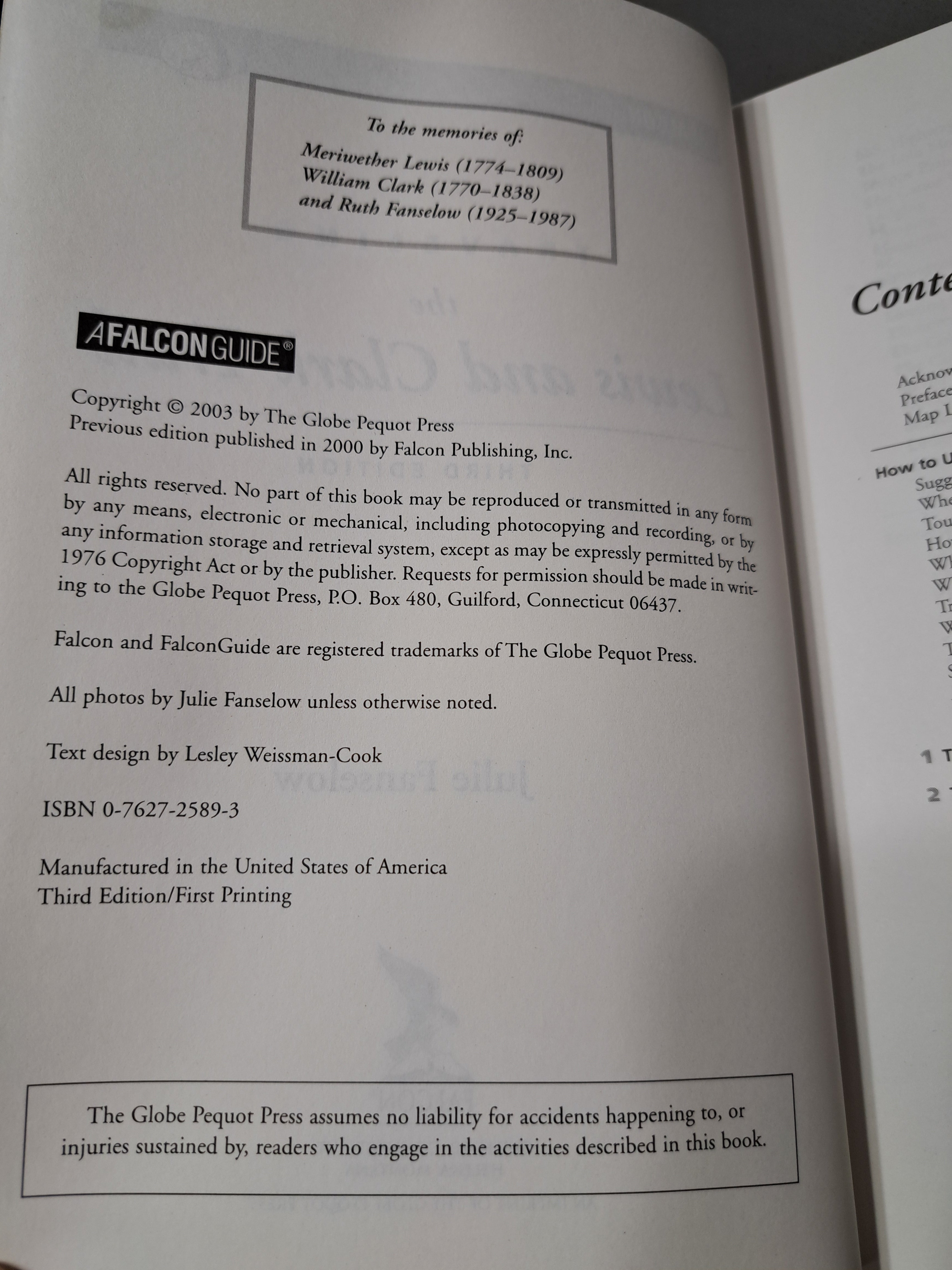 Traveling the Lewis and Clark Trail, Bicentennial Edition, A Falcon Guide