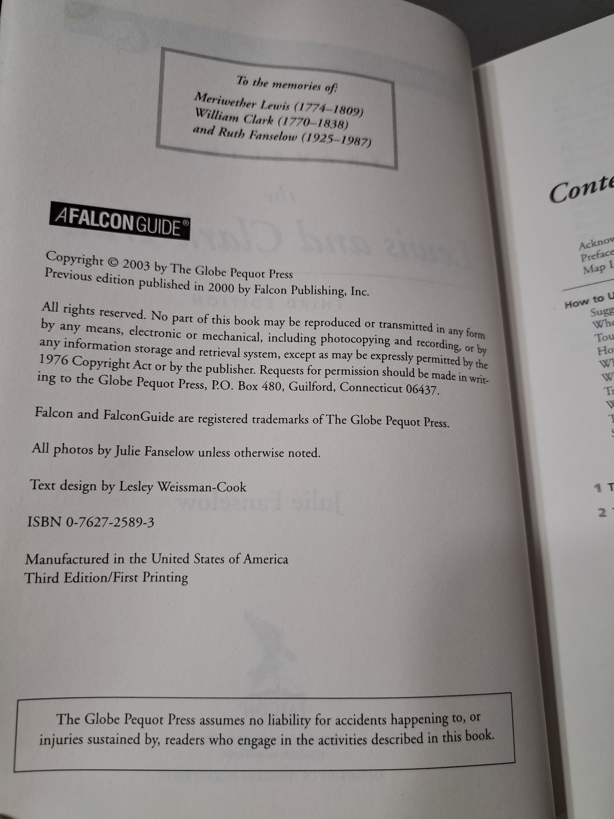 Traveling the Lewis and Clark Trail, Bicentennial Edition, A Falcon Guide