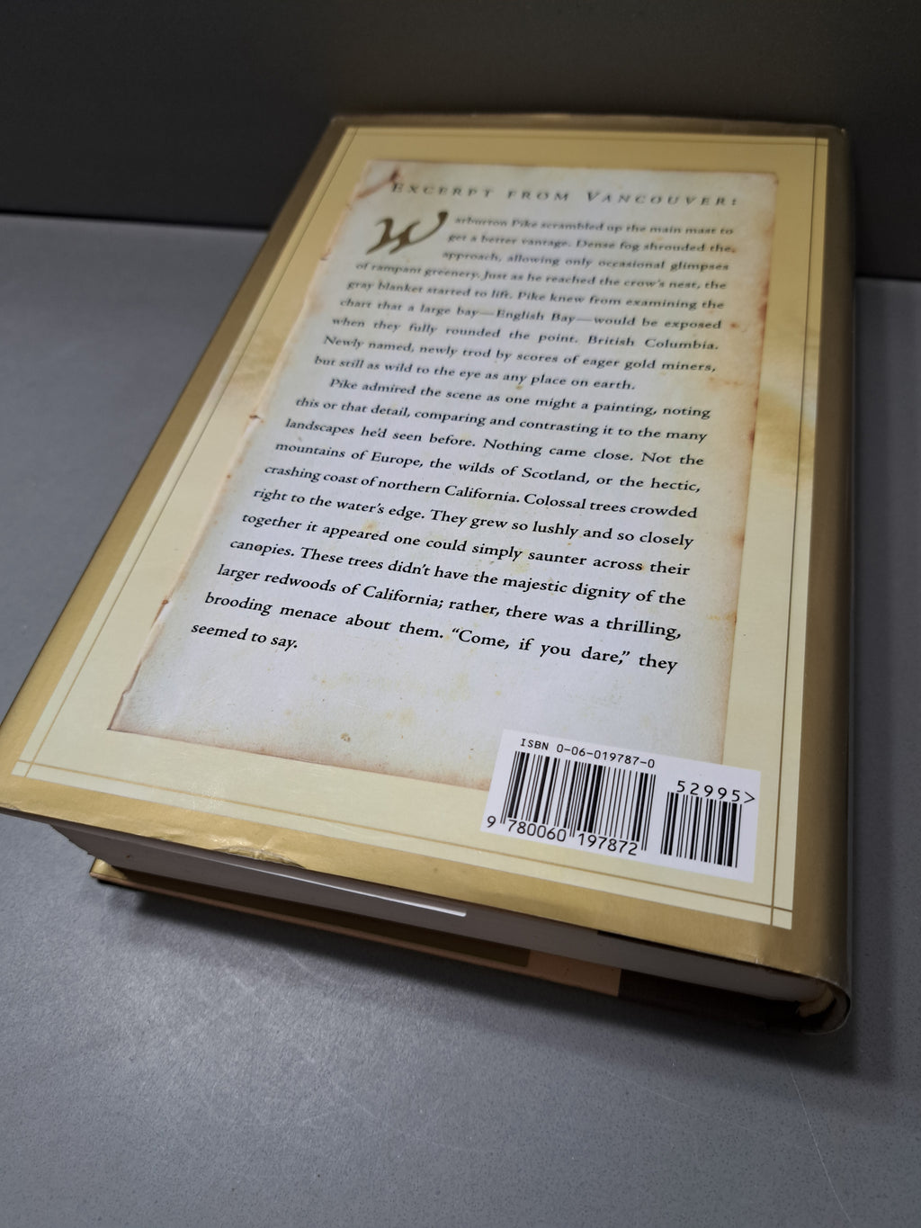 First edition of Vancouver by David Cruise and Alison Griffiths