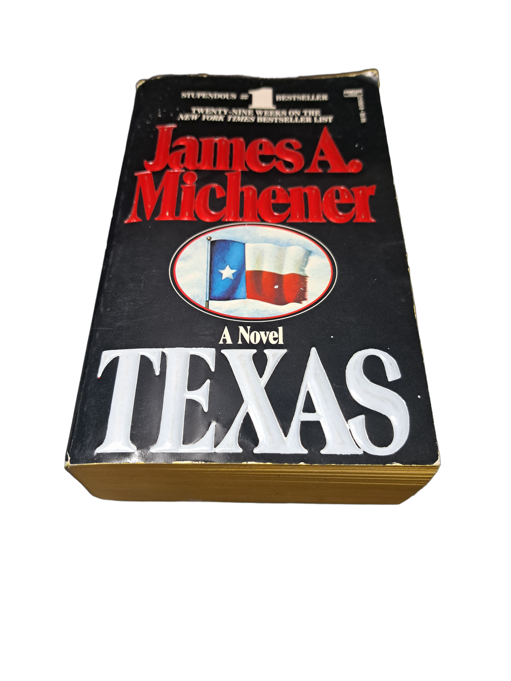 Vintage 1985 Texas by James A Michener