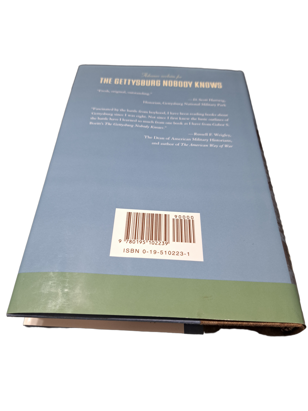 1997 first edition of The Gettysburg Nobody Knows
