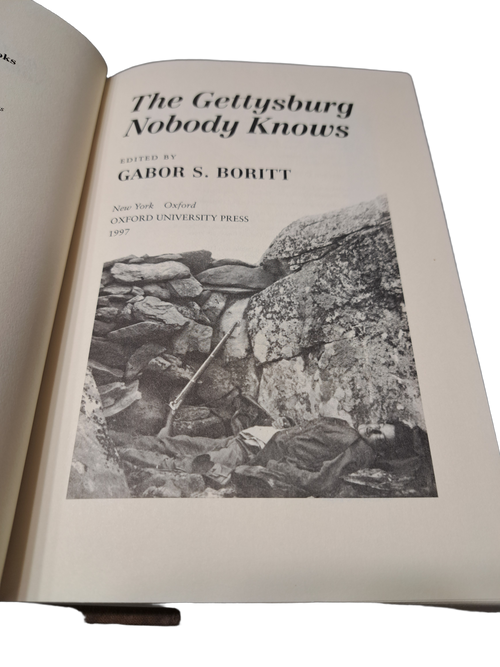 1997 first edition of The Gettysburg Nobody Knows