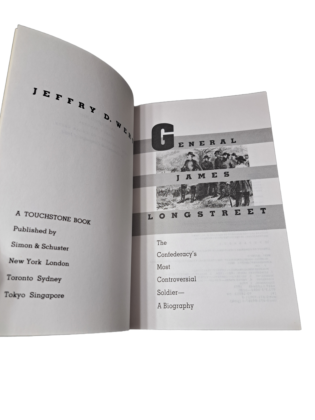 1993 General James Longstreet by Jeffry D Wert
