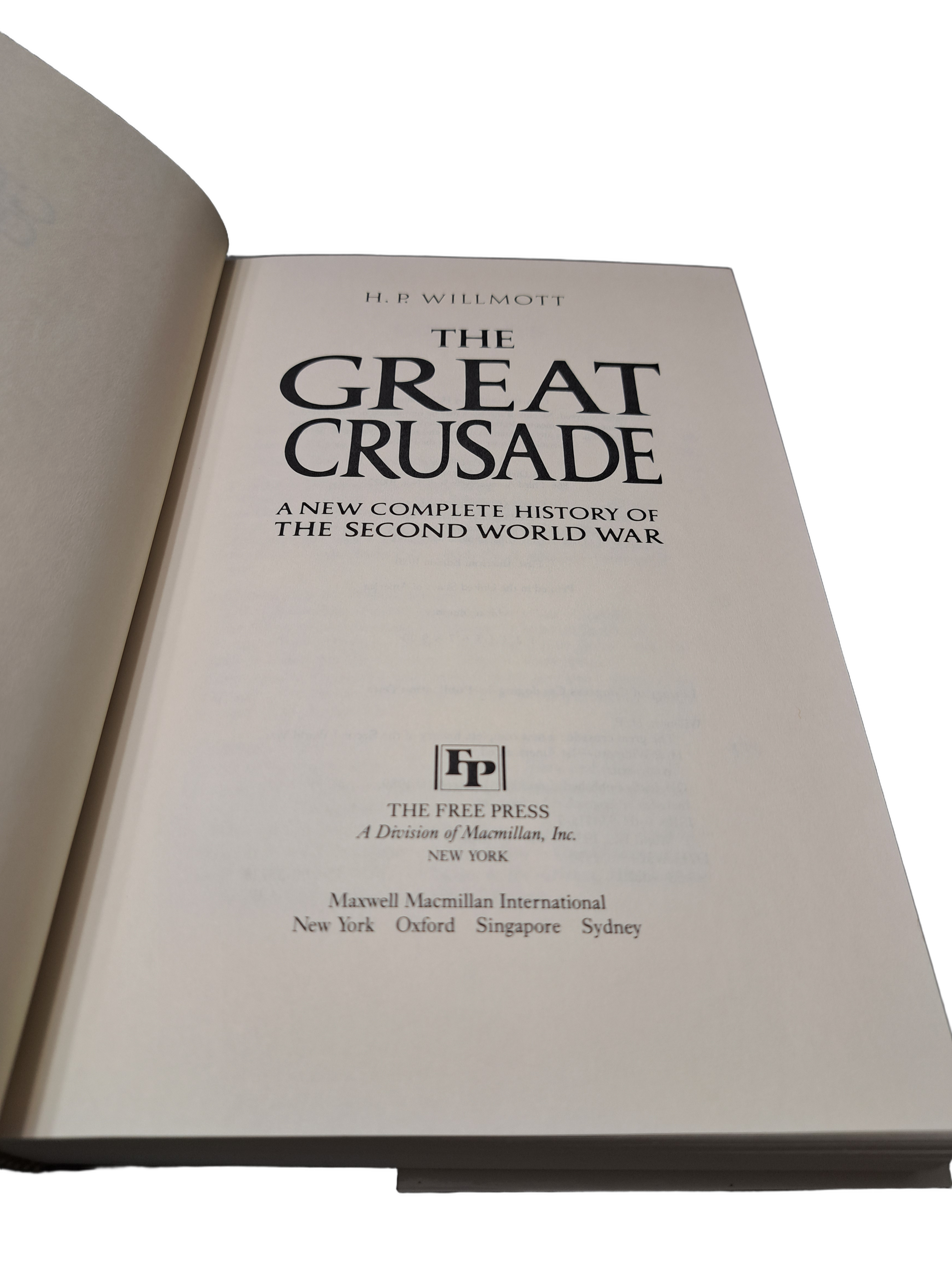 Vintage 1989 The Great Crusade: A New Complete History of the Second World War