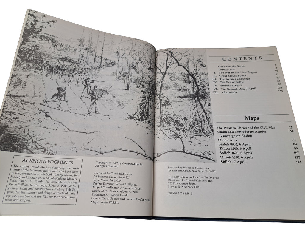 Vintage 1987 The Shiloh Campaign March - April, 1862