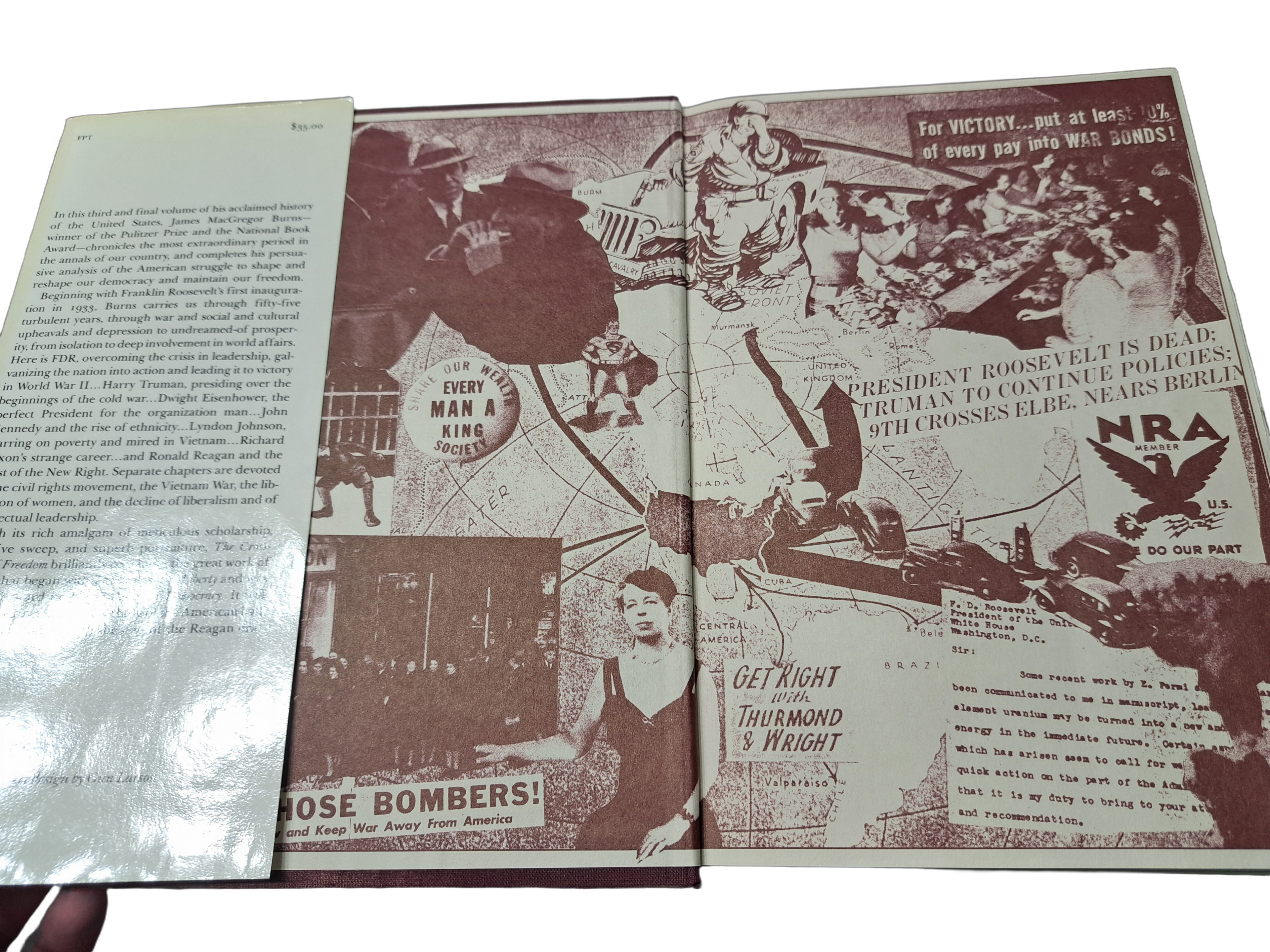Vintage 1989 The American Experiment: The Crosswinds of Freedom