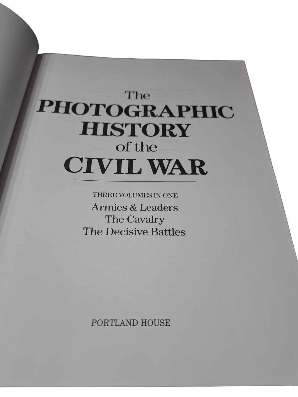 1997 edition of The Photographic History of the Civil War