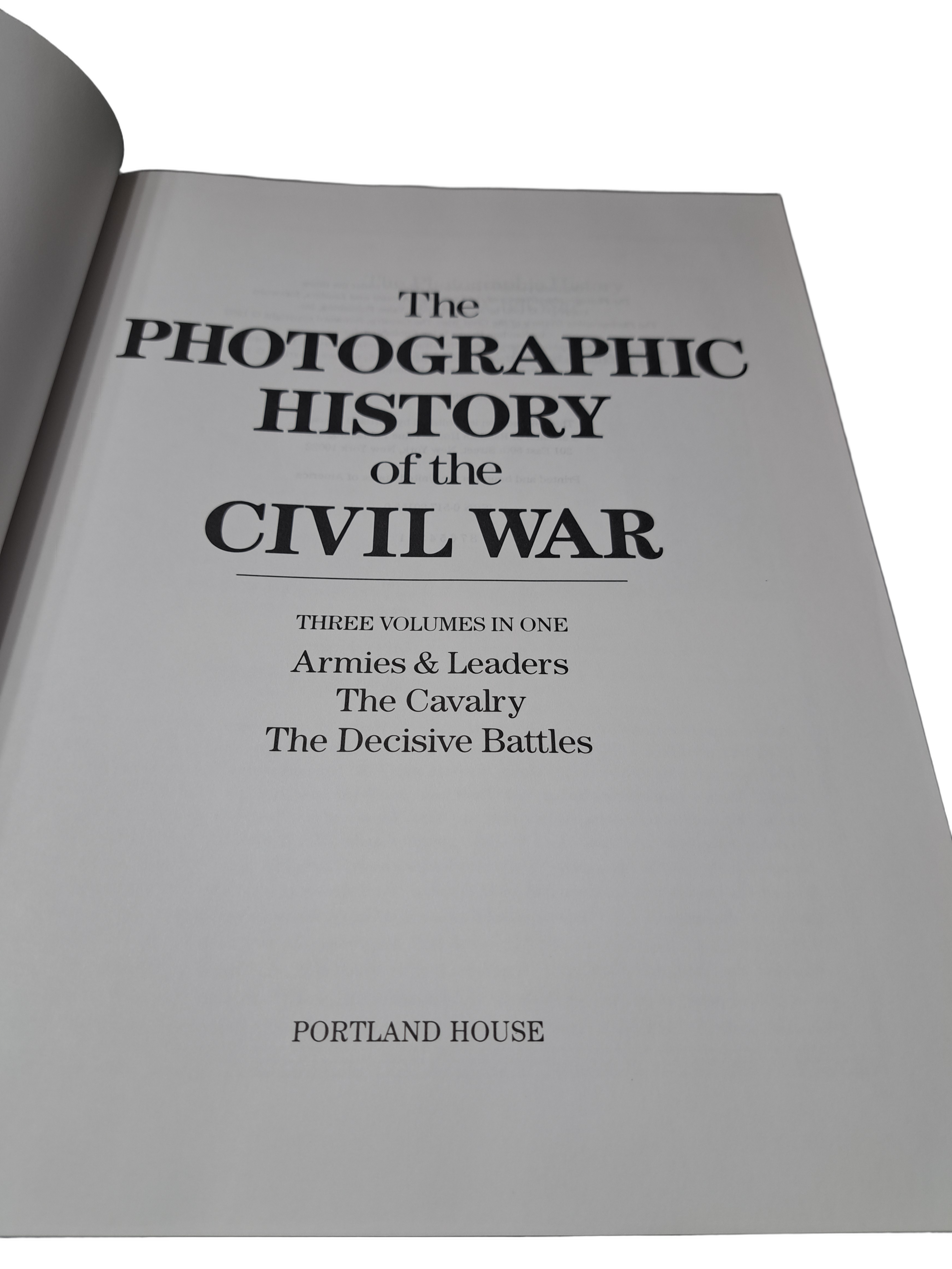 1997 edition of The Photographic History of the Civil War