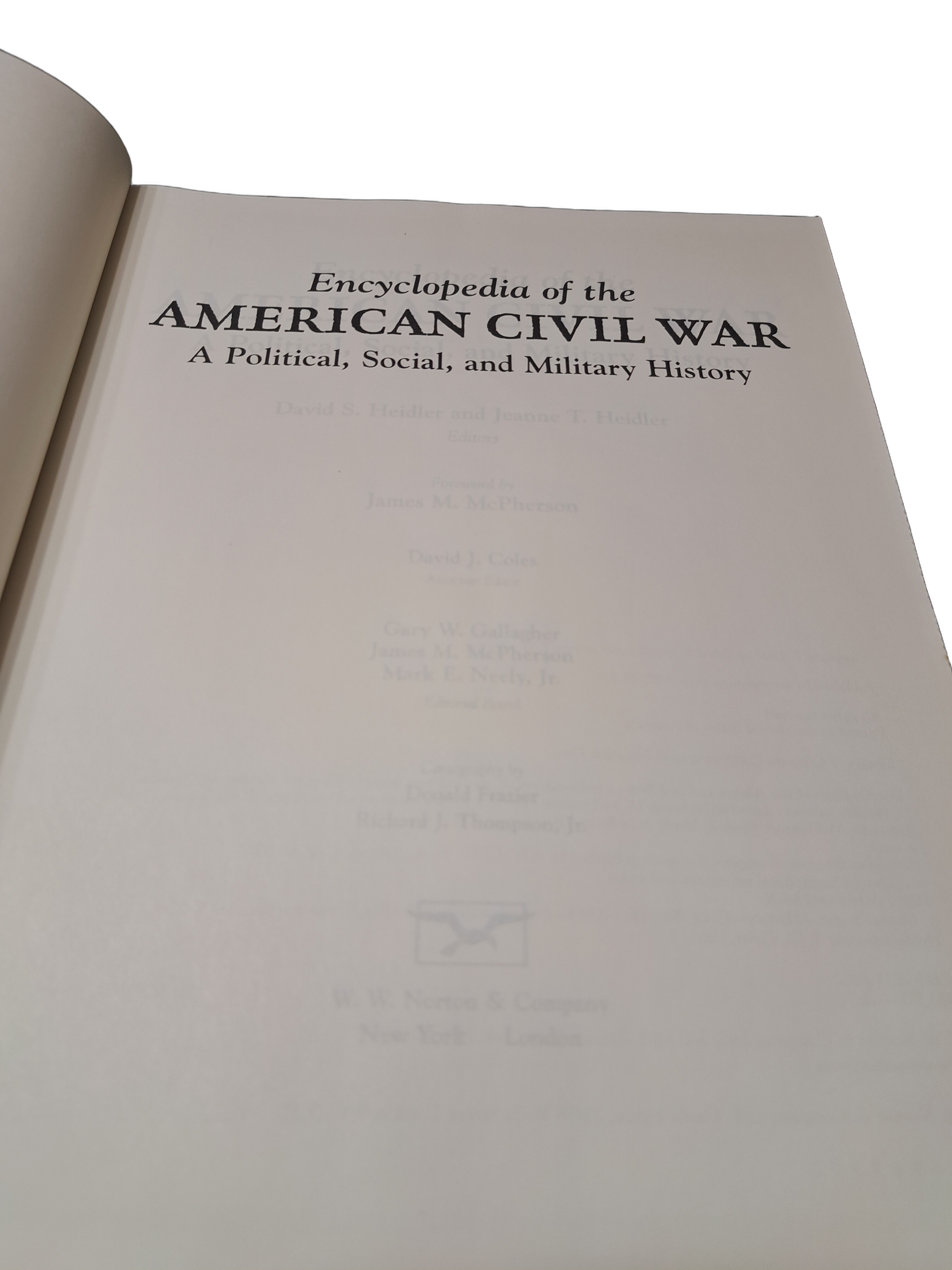 Encyclopedia of the American Civil War: A Political, Social, and Military History