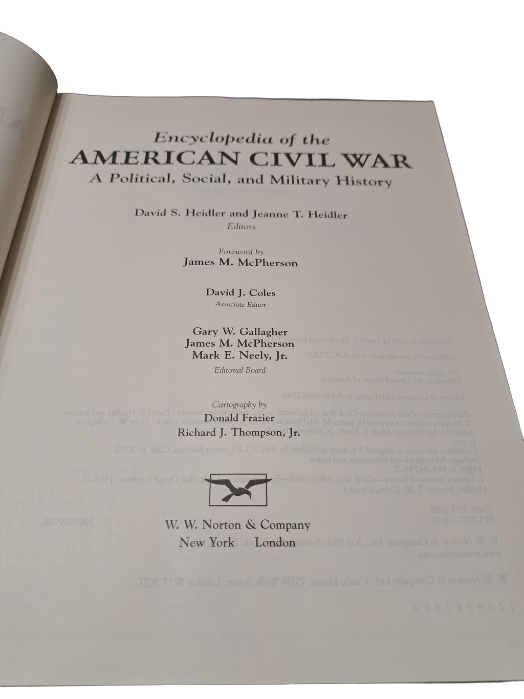 Encyclopedia of the American Civil War: A Political, Social, and Military History