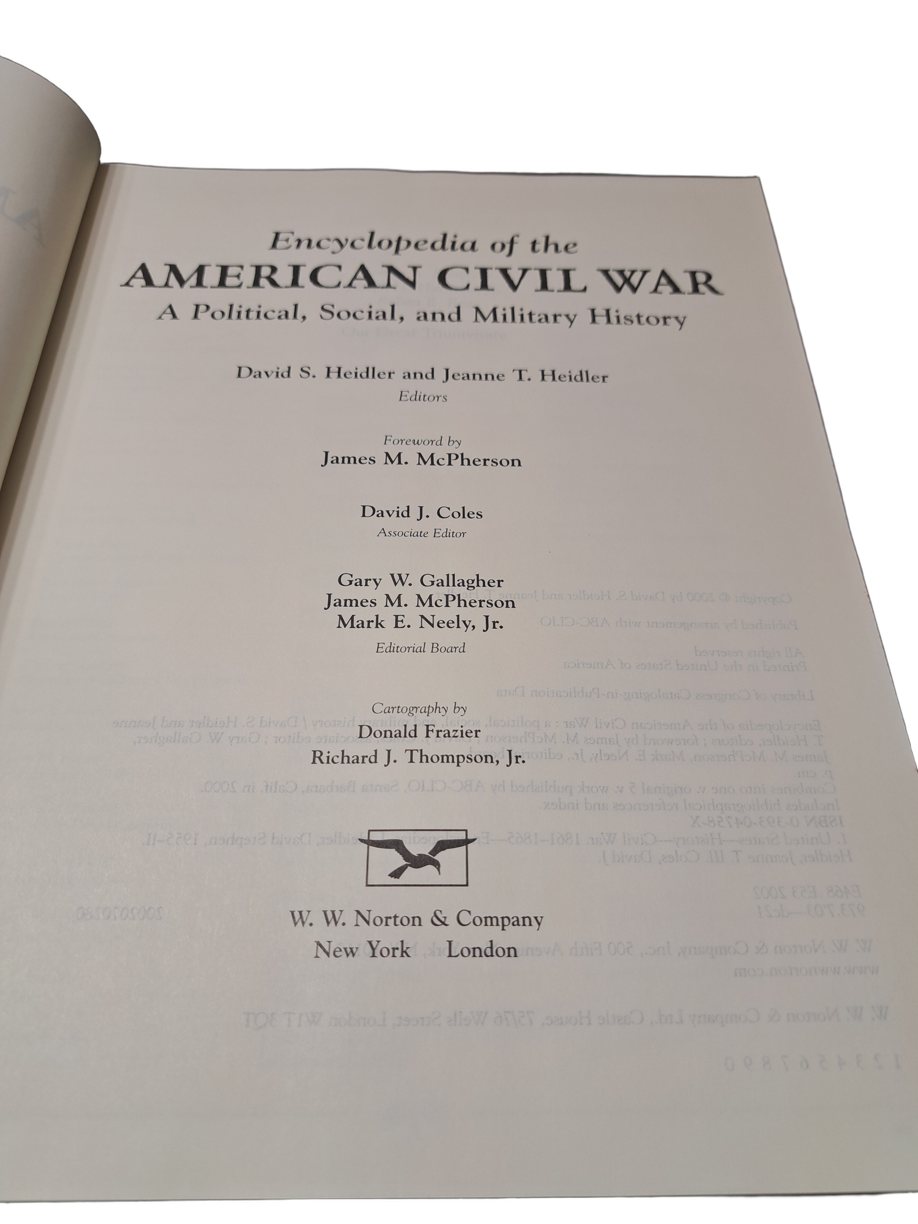 Encyclopedia of the American Civil War: A Political, Social, and Military History