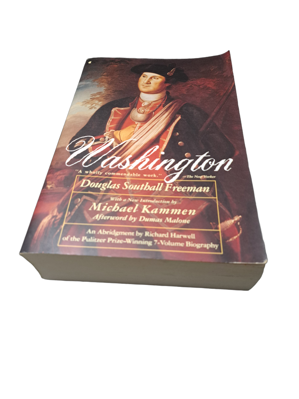 1992 edition of Washington: An Abridgement in One Volume