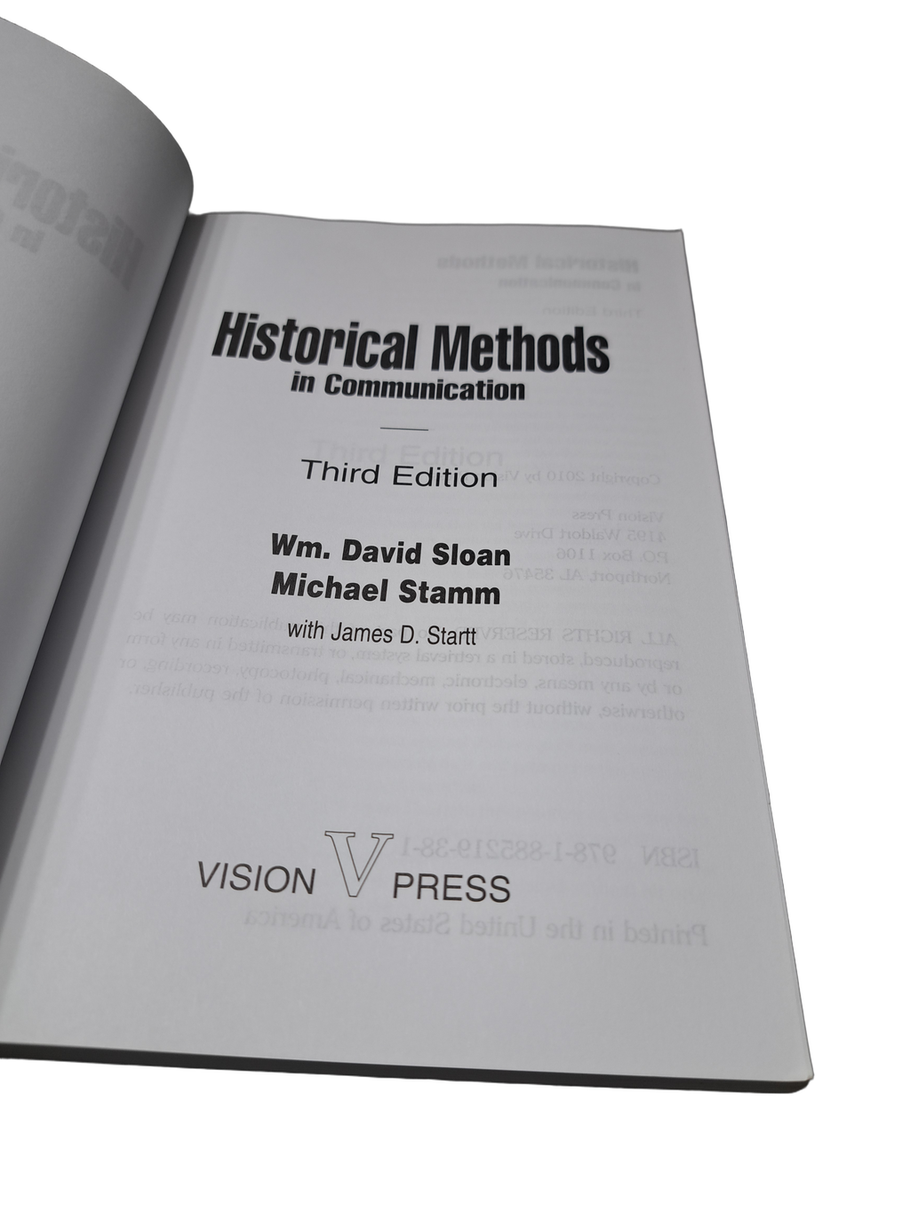 Historical Methods in Communication - Third Edition