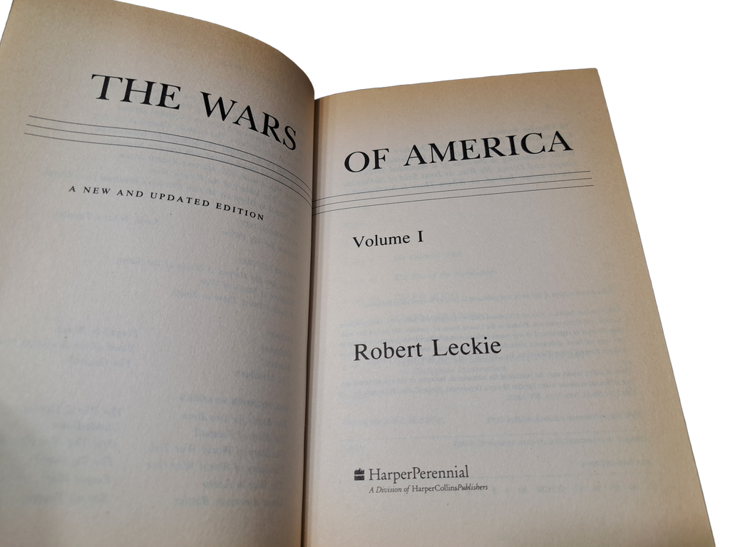 Vintage 1993 The Wars of America Volume 1 by Robert Leckie