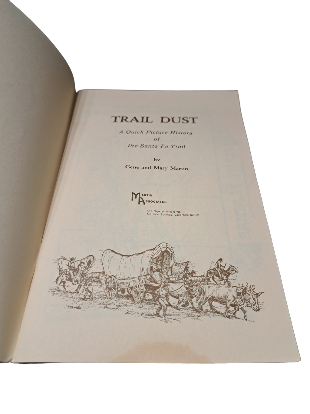 Vintage 1972 Trail Dust: A Quick Picture History of the Santa Fe Trail
