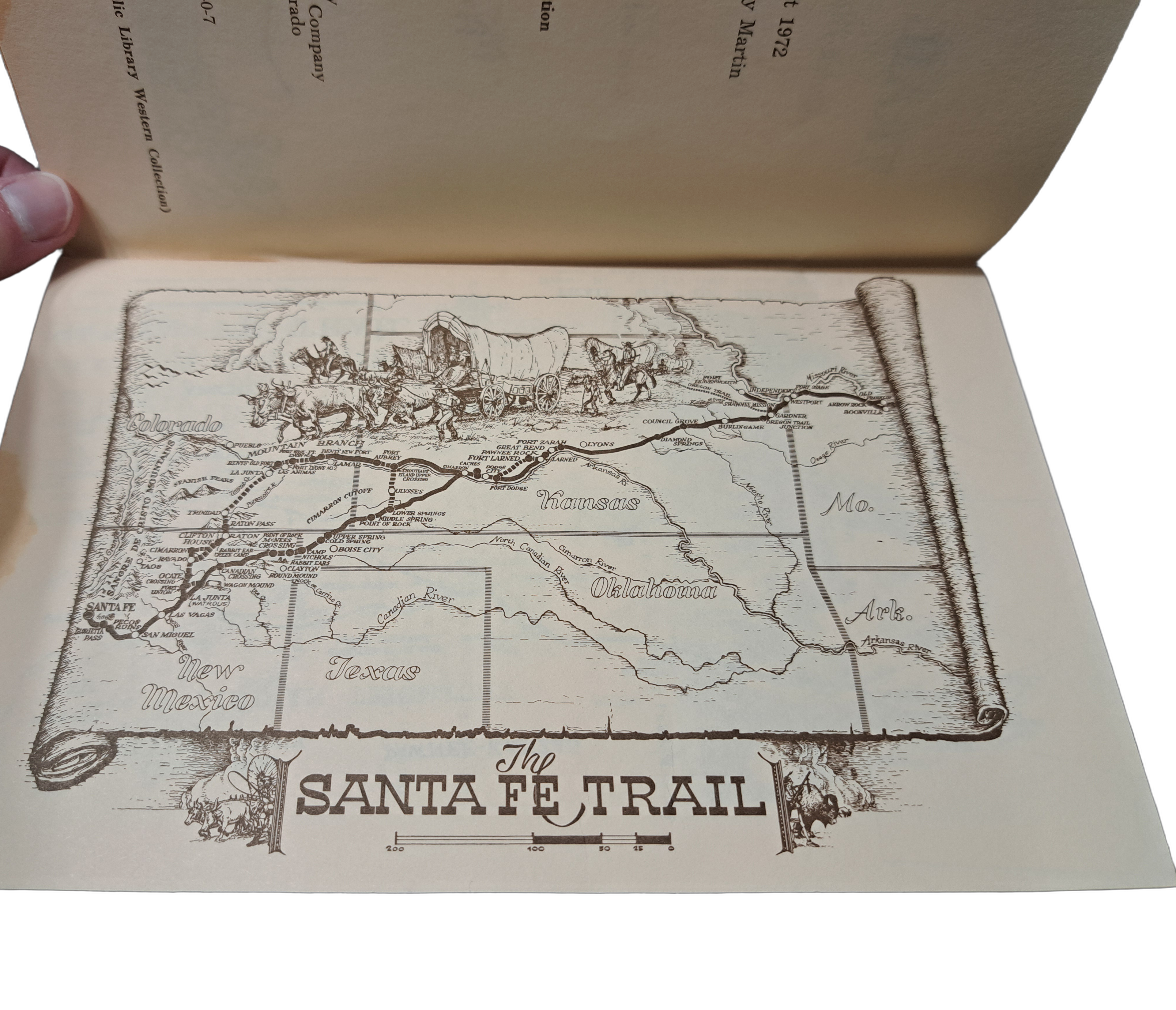 Vintage 1972 Trail Dust: A Quick Picture History of the Santa Fe Trail