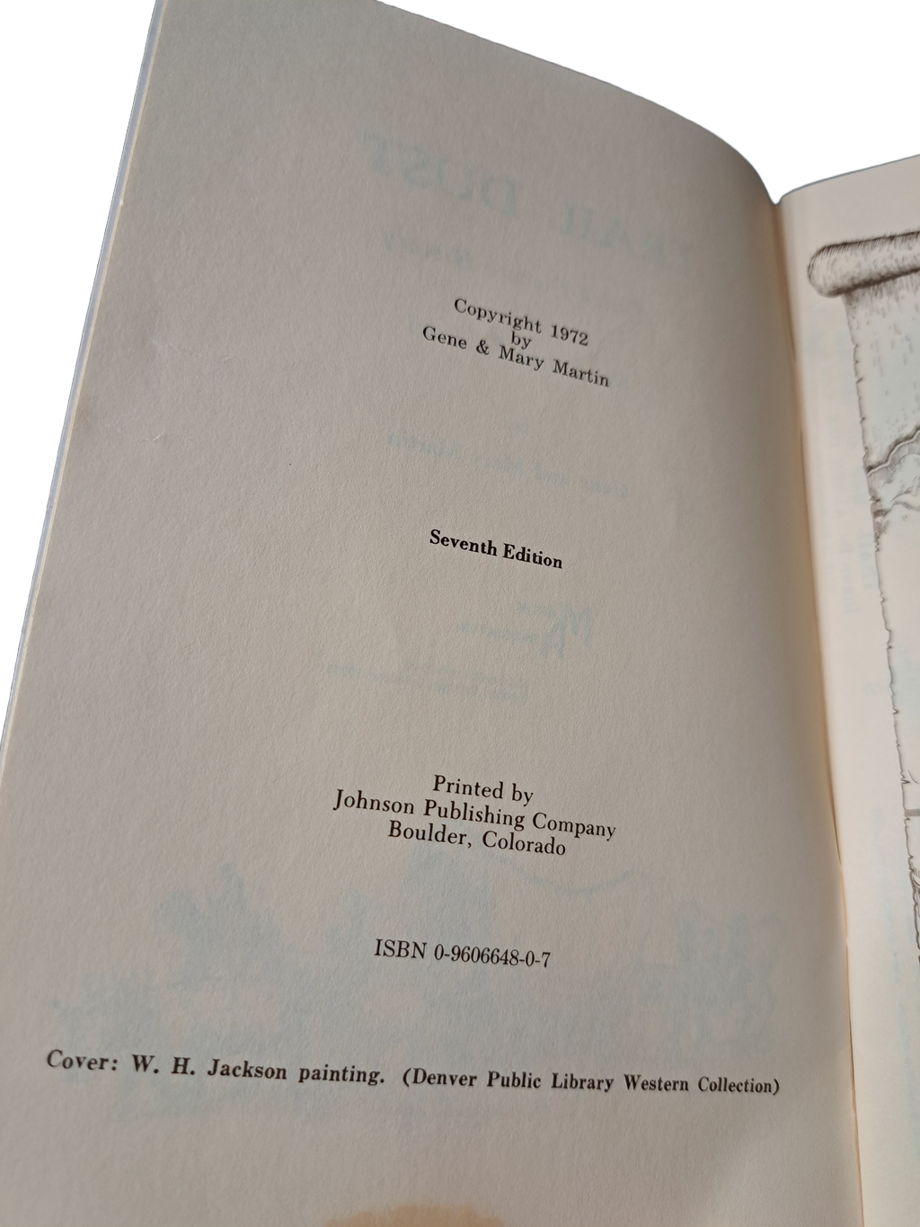Vintage 1972 Trail Dust: A Quick Picture History of the Santa Fe Trail