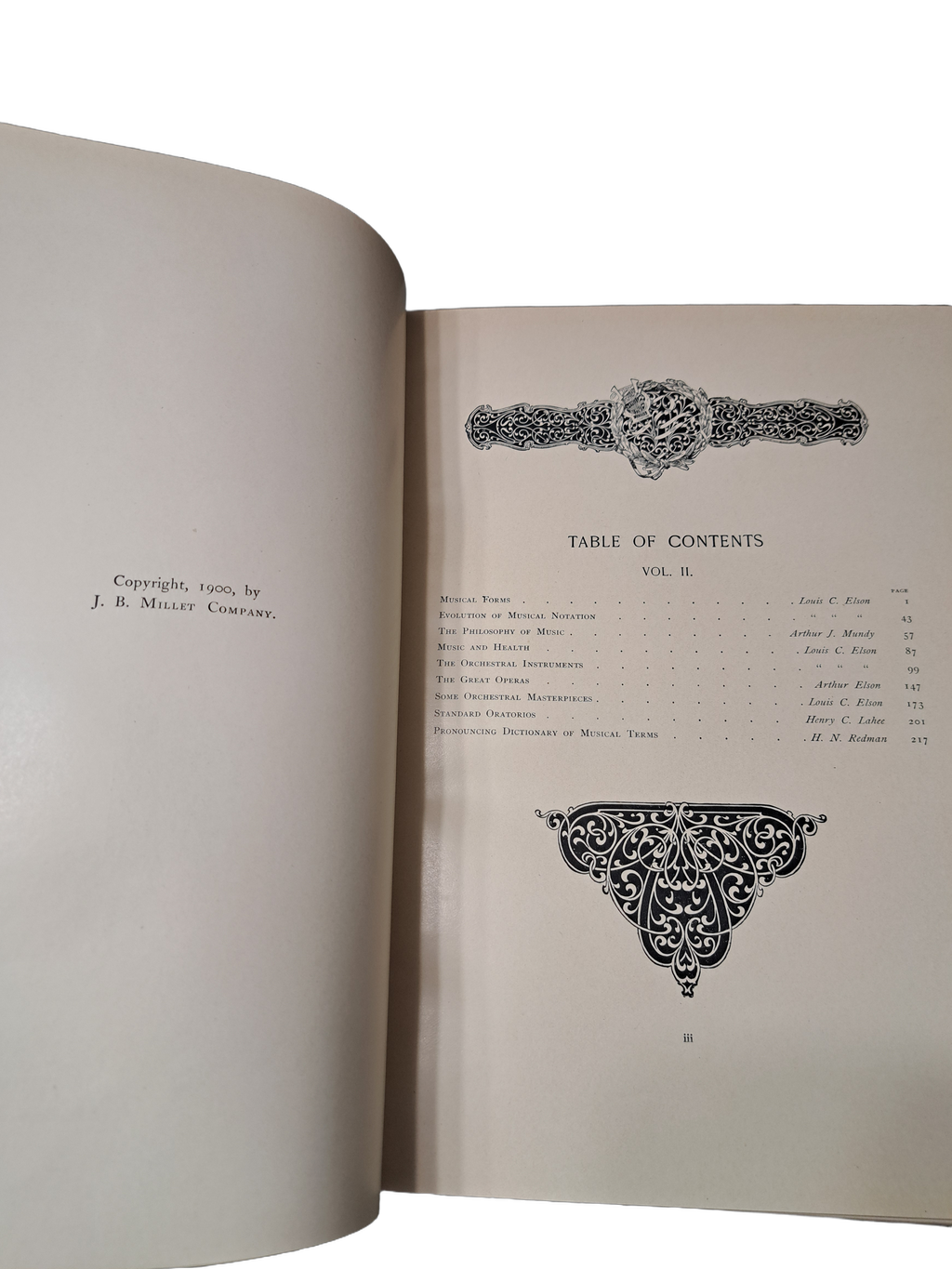 Vintage 1900 Famous Composers and their Works Vol 2