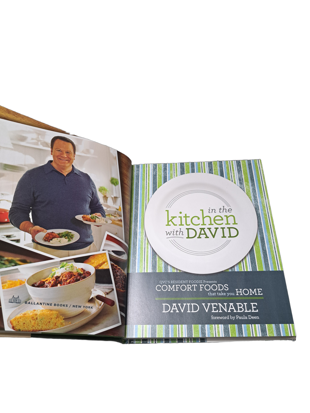 In the Kitchen with David cookbook by David Venable